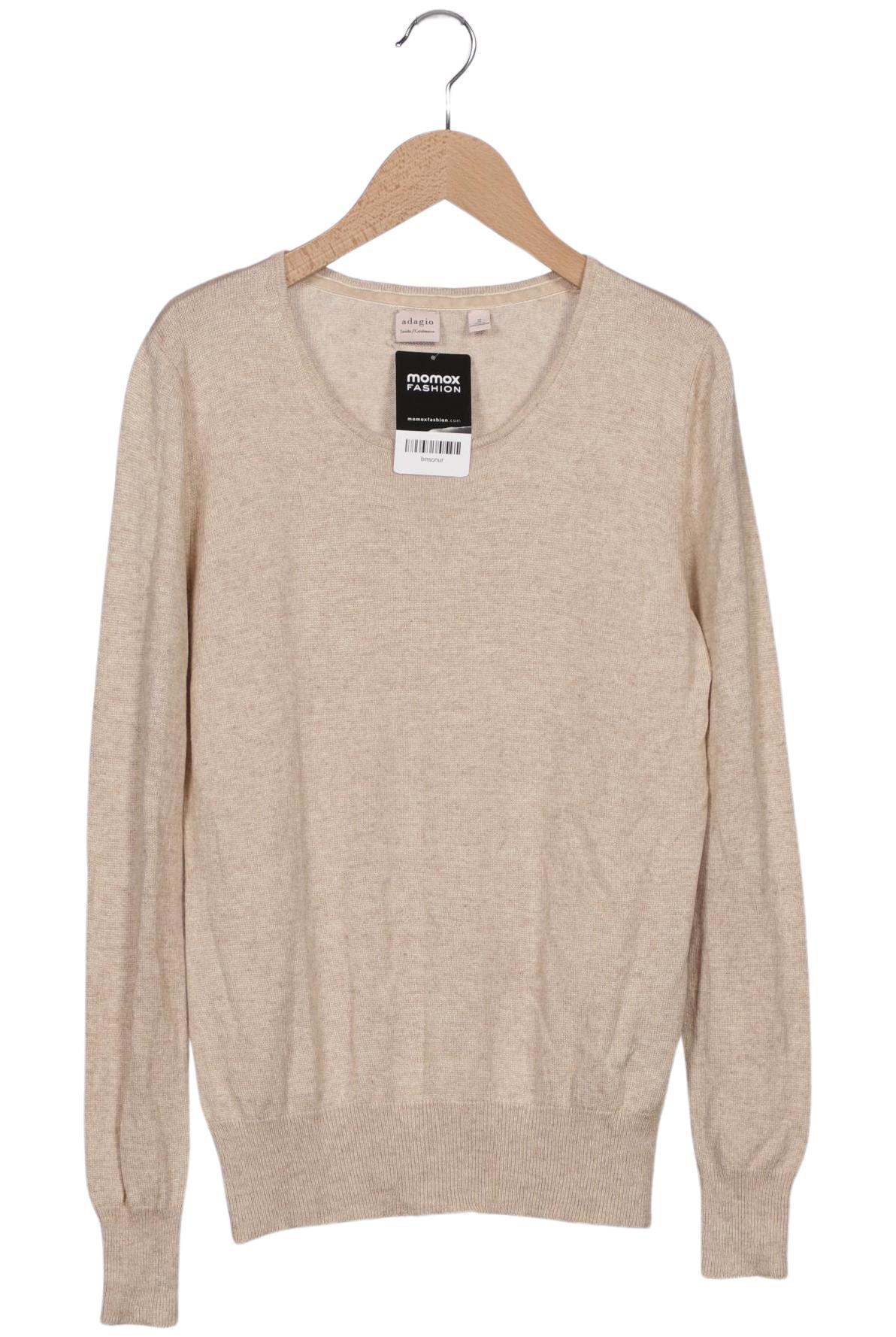 

Adagio Italia Damen Pullover, beige, Gr. 38