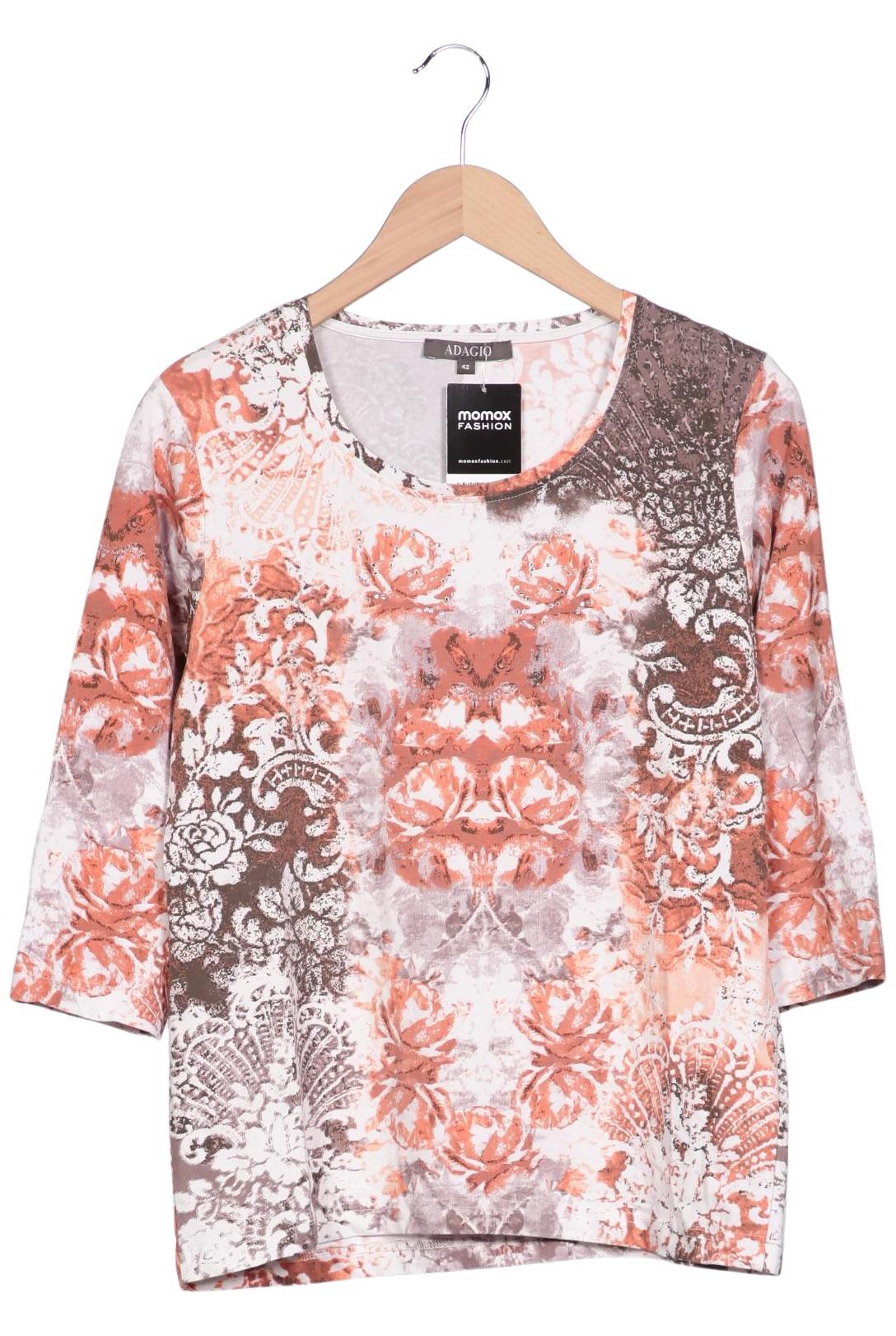 

Adagio Italia Damen Langarmshirt, mehrfarbig, Gr. 42