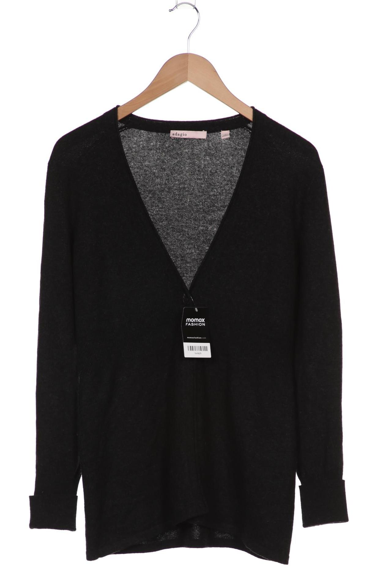 

Adagio Italia Damen Strickjacke, schwarz, Gr. 40