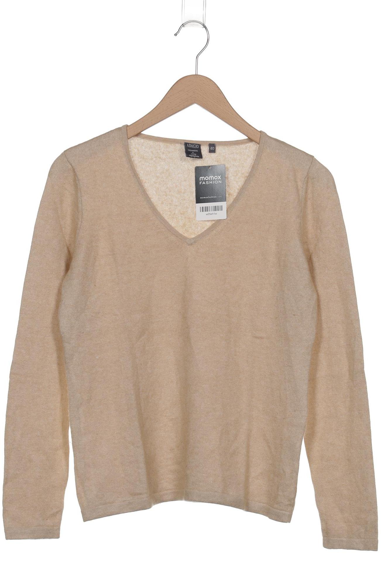 

Adagio Italia Damen Pullover, beige, Gr. 40