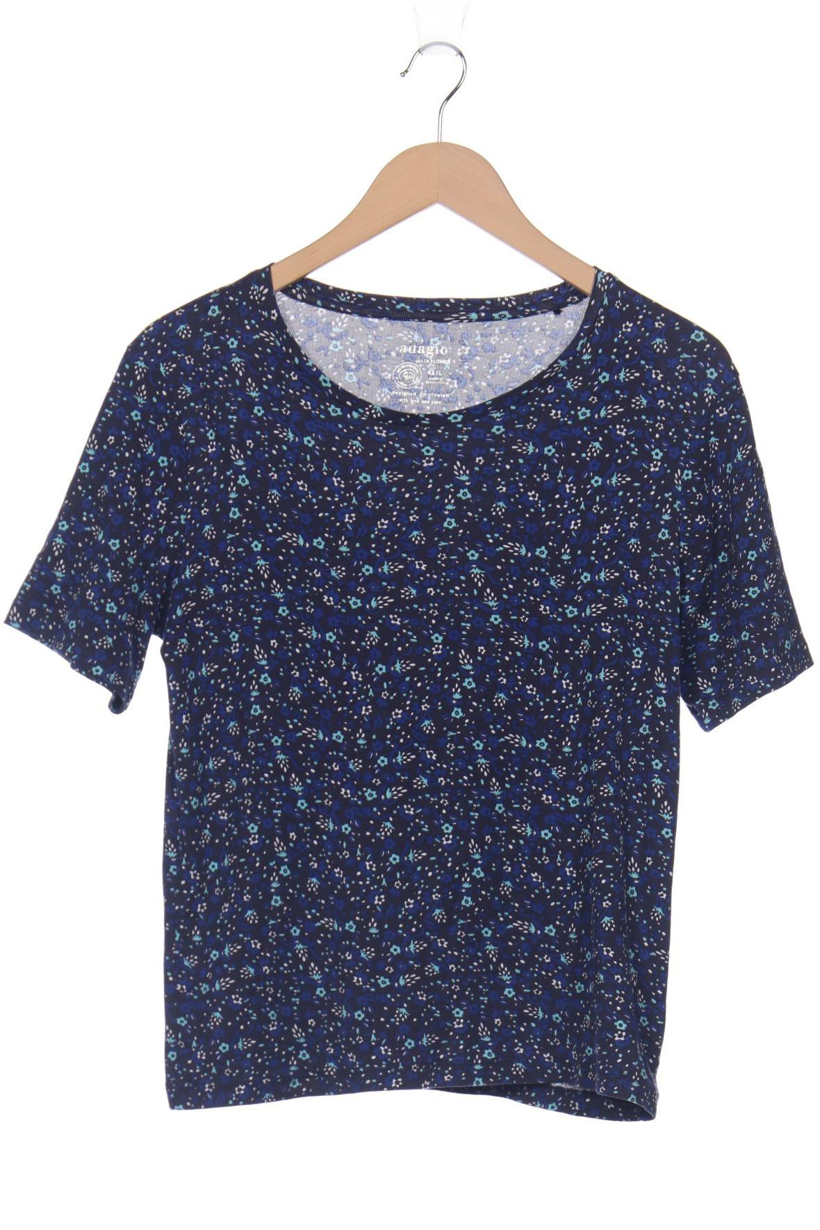 

Adagio Italia Damen T-Shirt, marineblau, Gr. 42