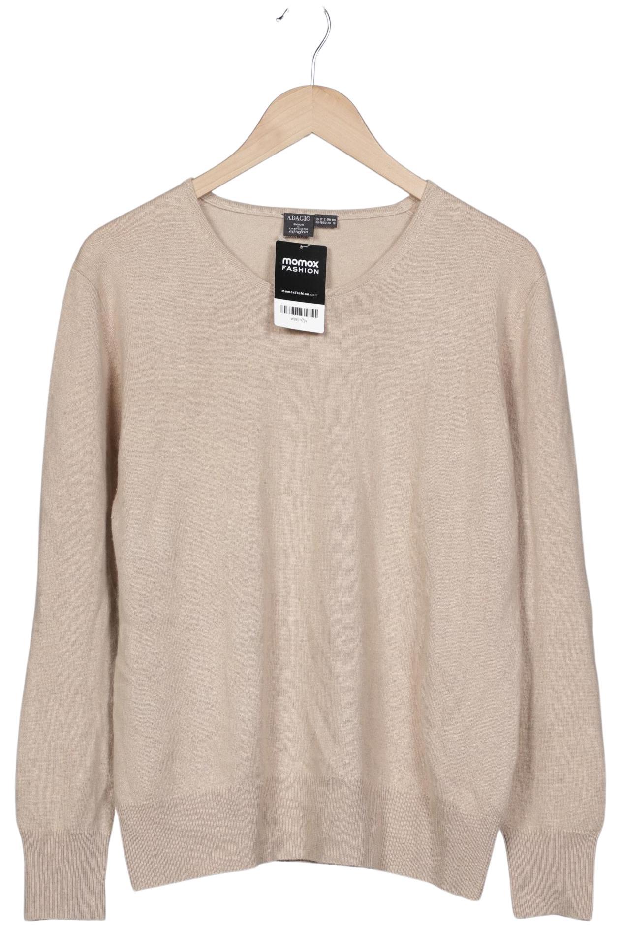 

Adagio Italia Damen Pullover, beige, Gr. 46