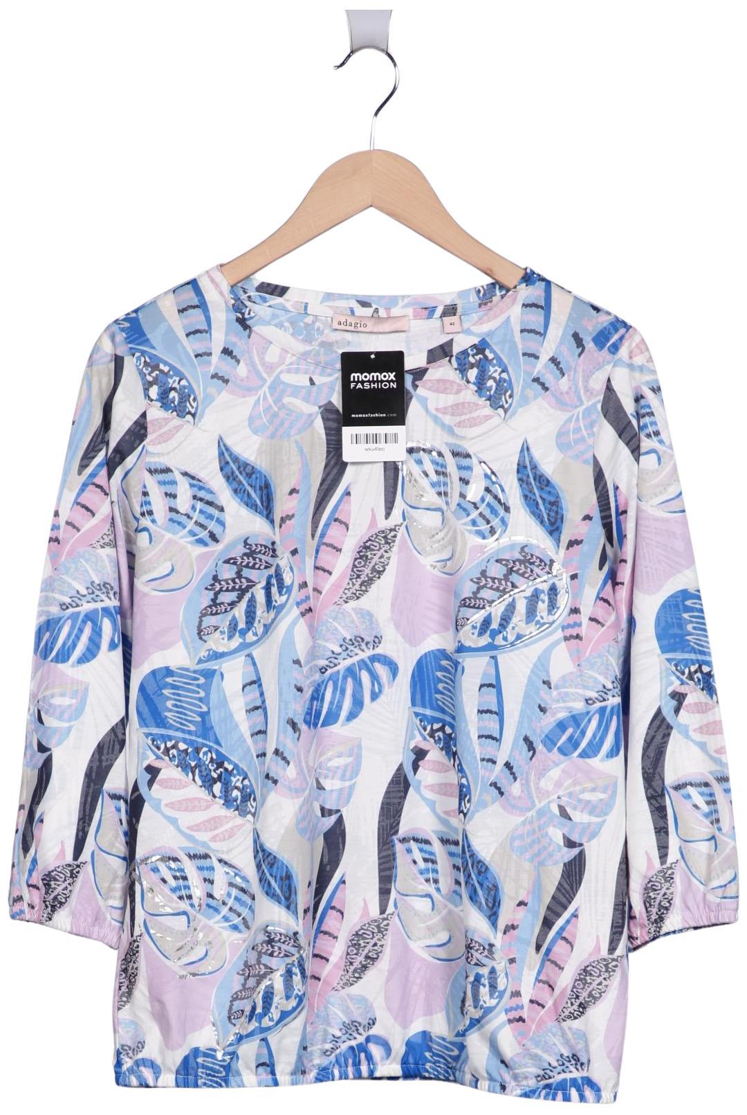 

Adagio Italia Damen Langarmshirt, mehrfarbig, Gr. 42