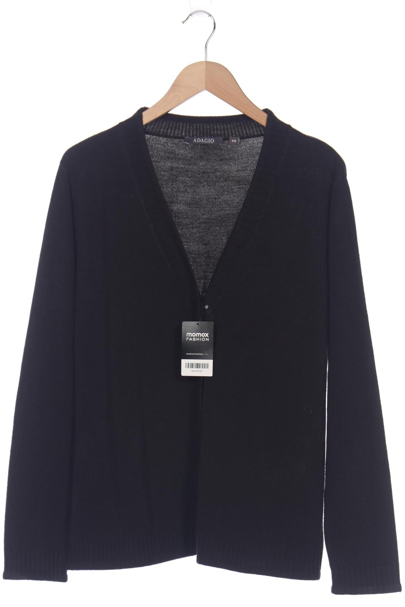 

Adagio Italia Damen Strickjacke, grau, Gr. 48