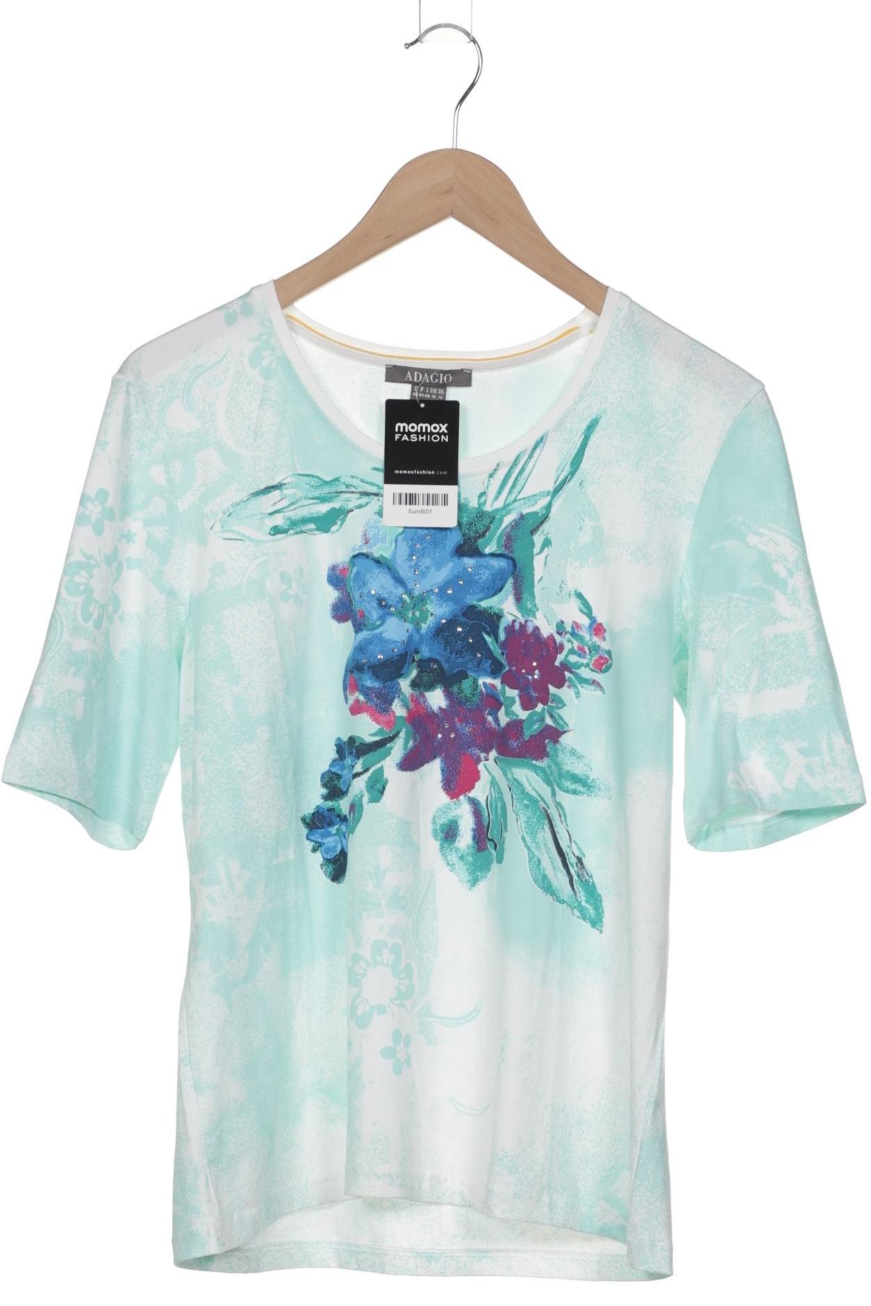 

Adagio Italia Damen T-Shirt, türkis, Gr. 44
