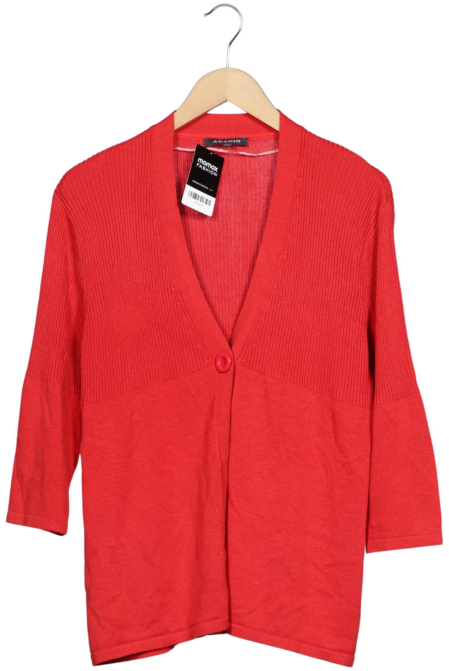 

Adagio Italia Damen Strickjacke, rot, Gr. 46