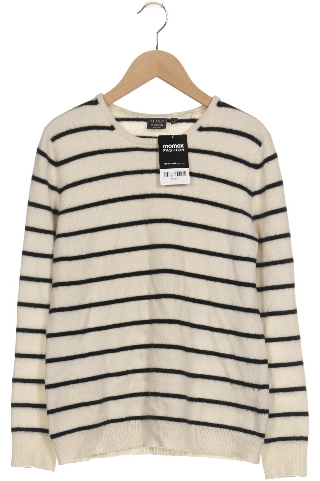 

Adagio Italia Damen Pullover, weiß, Gr. 42