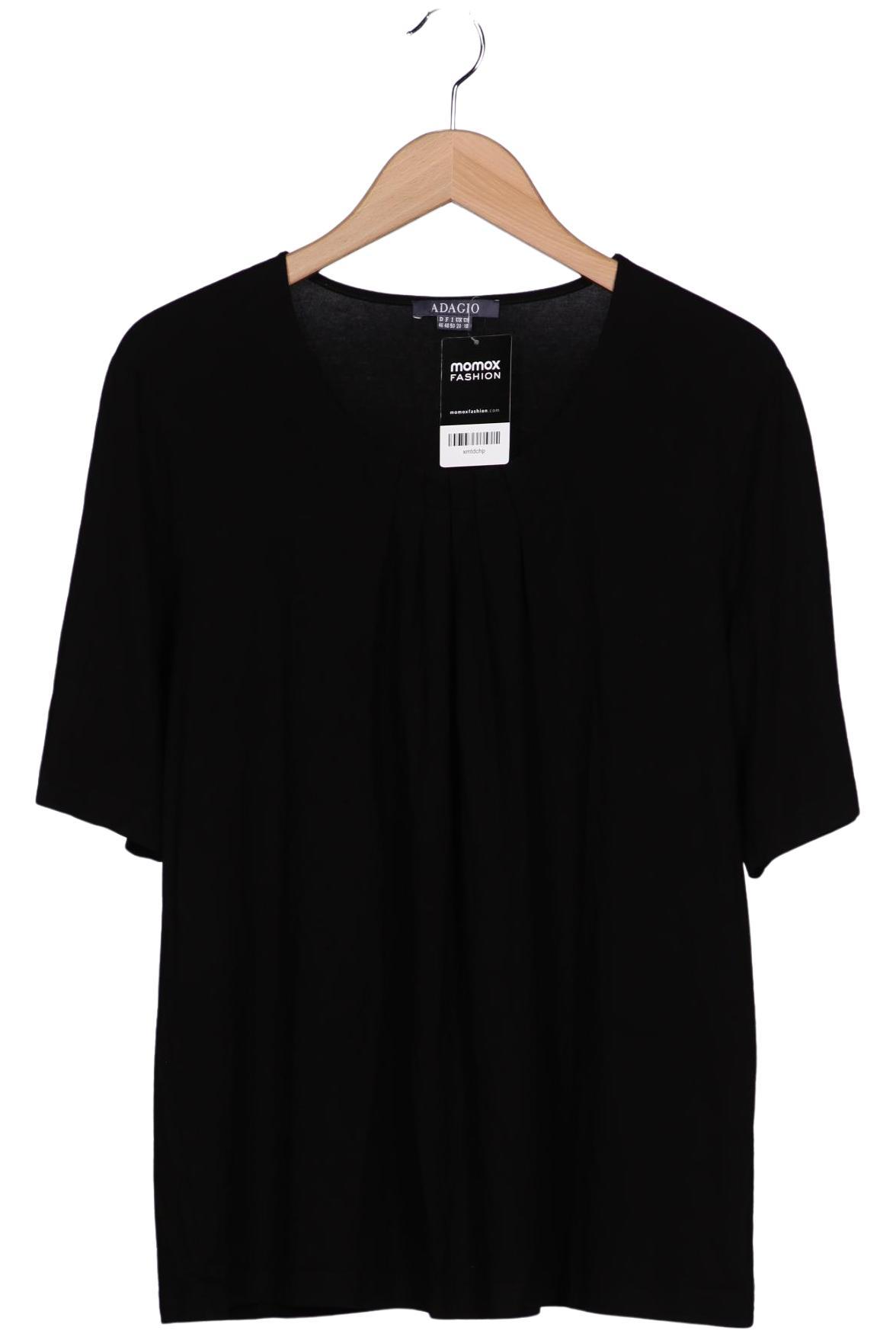 

Adagio Italia Damen T-Shirt, schwarz, Gr. 46