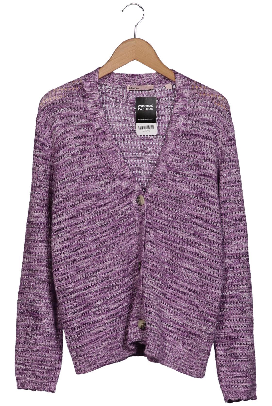

Adagio Italia Damen Strickjacke, flieder, Gr. 44