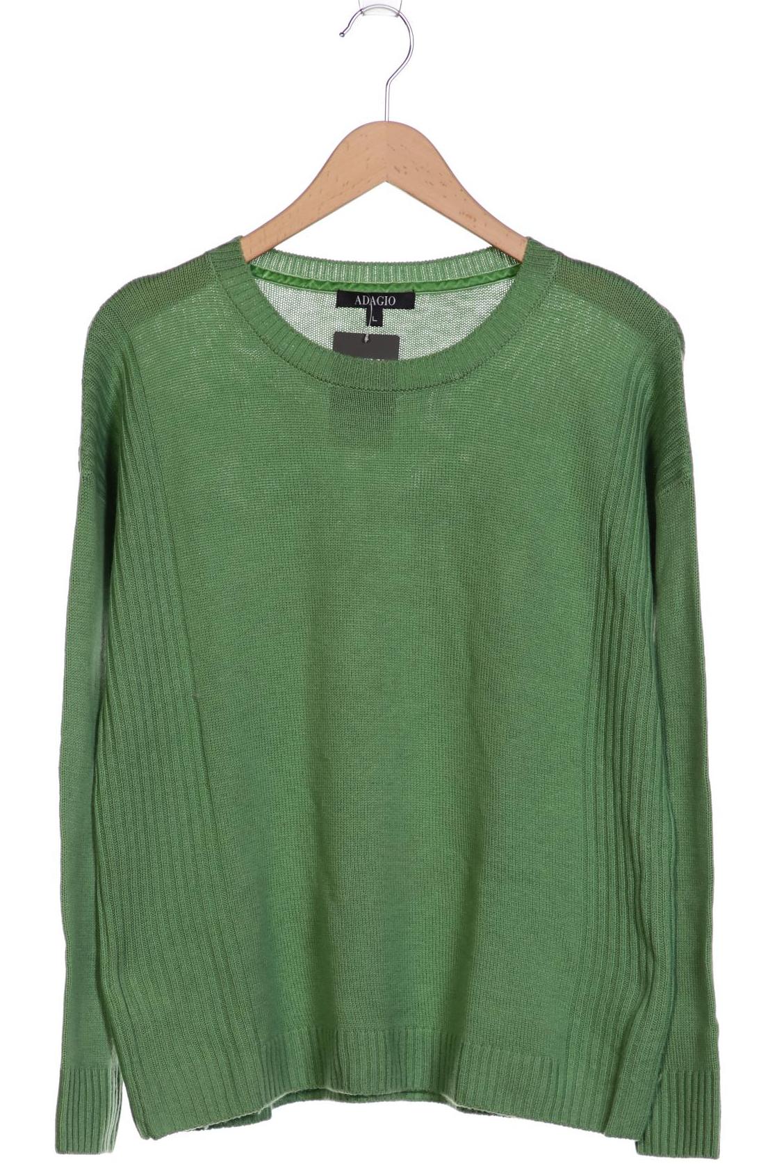 

Adagio Italia Damen Pullover, grün, Gr. 42