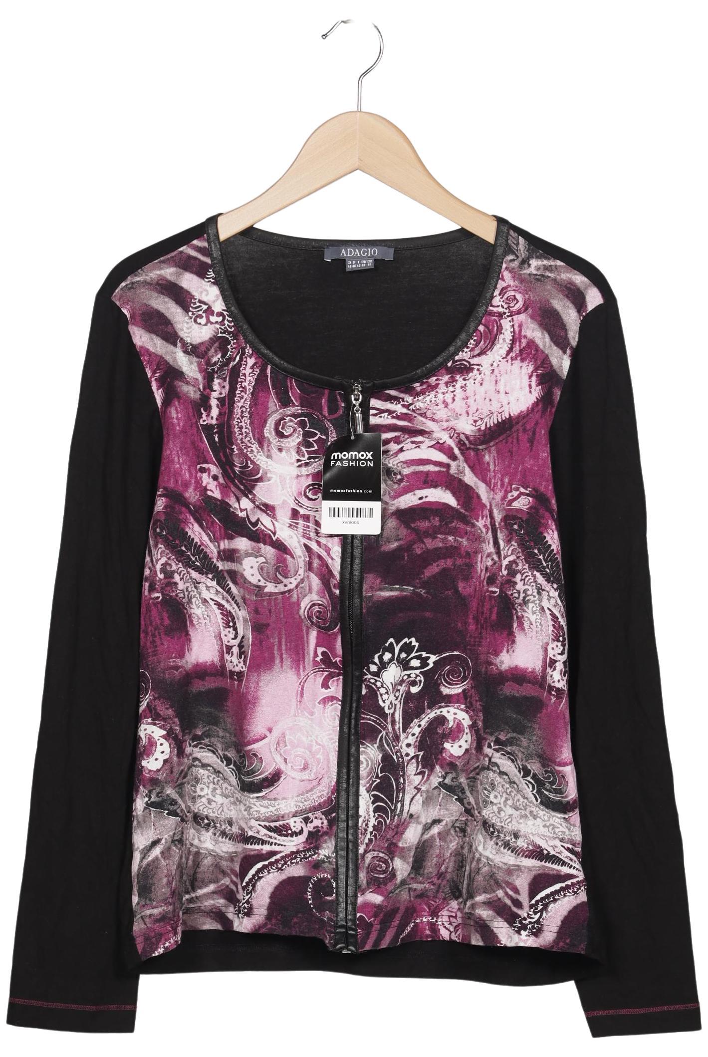 

Adagio Italia Damen Strickjacke, schwarz, Gr. 44