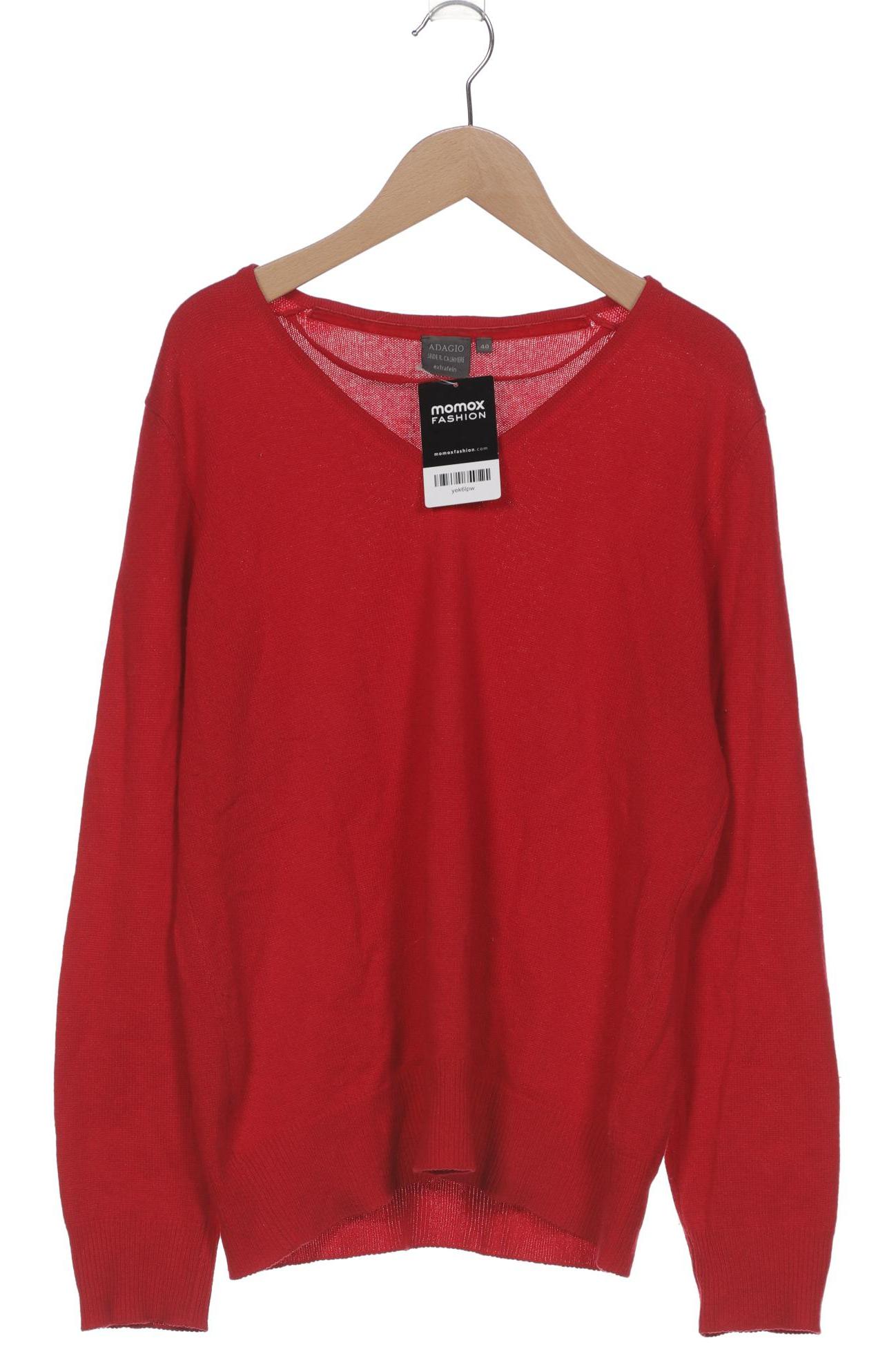 

Adagio Italia Damen Pullover, rot, Gr. 40