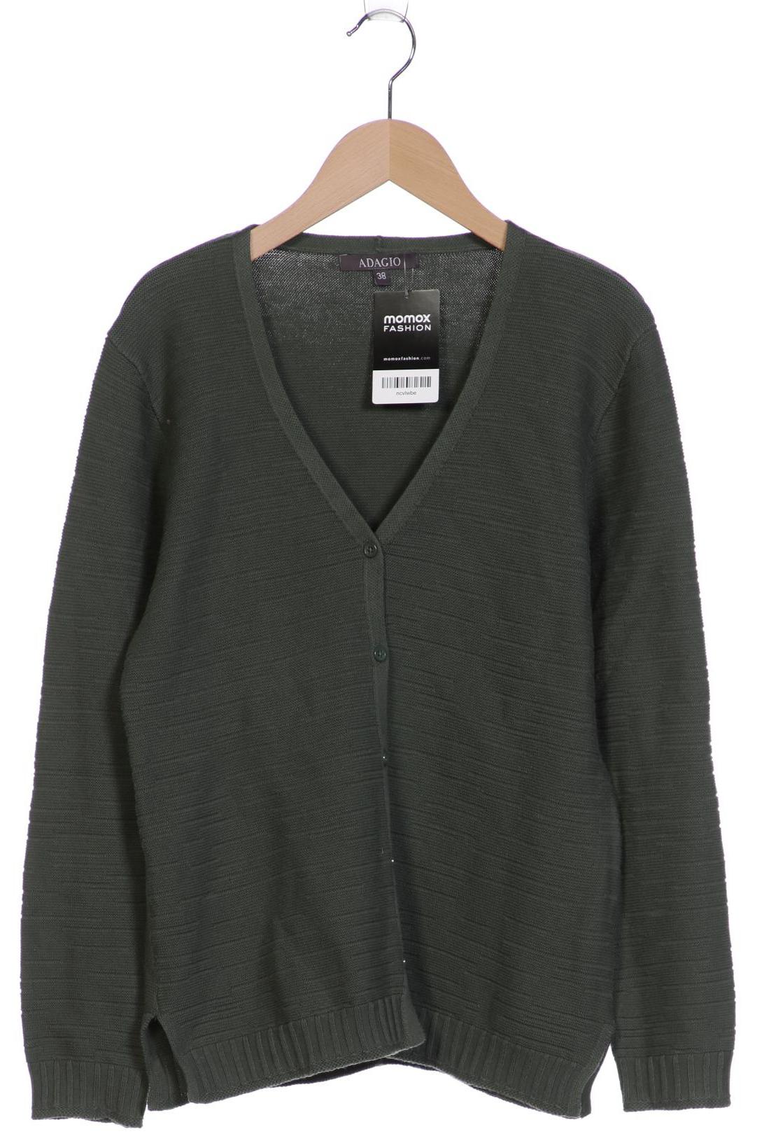 

Adagio Italia Damen Strickjacke, grün, Gr. 38