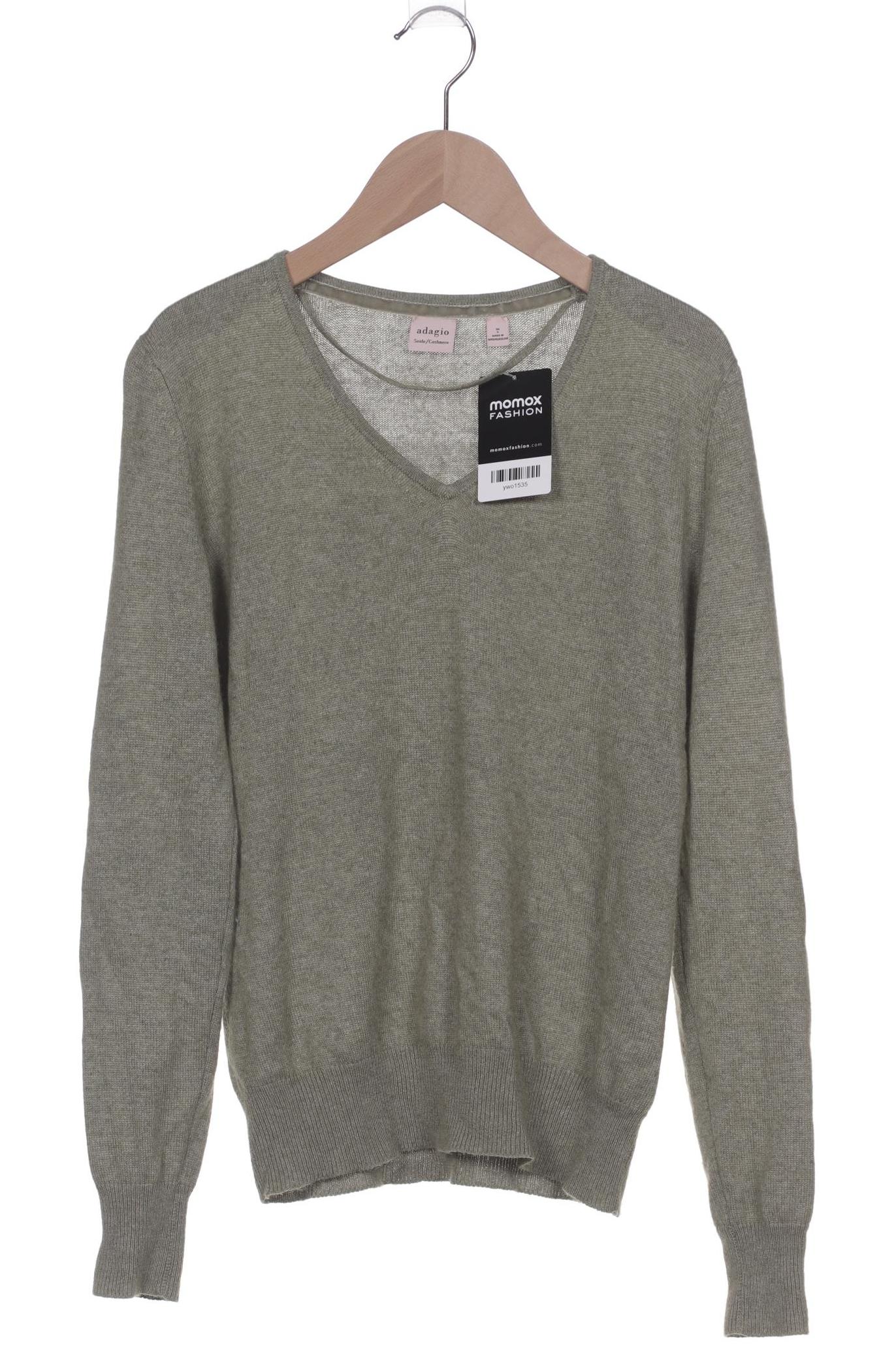 

Adagio Italia Damen Pullover, grün, Gr. 36
