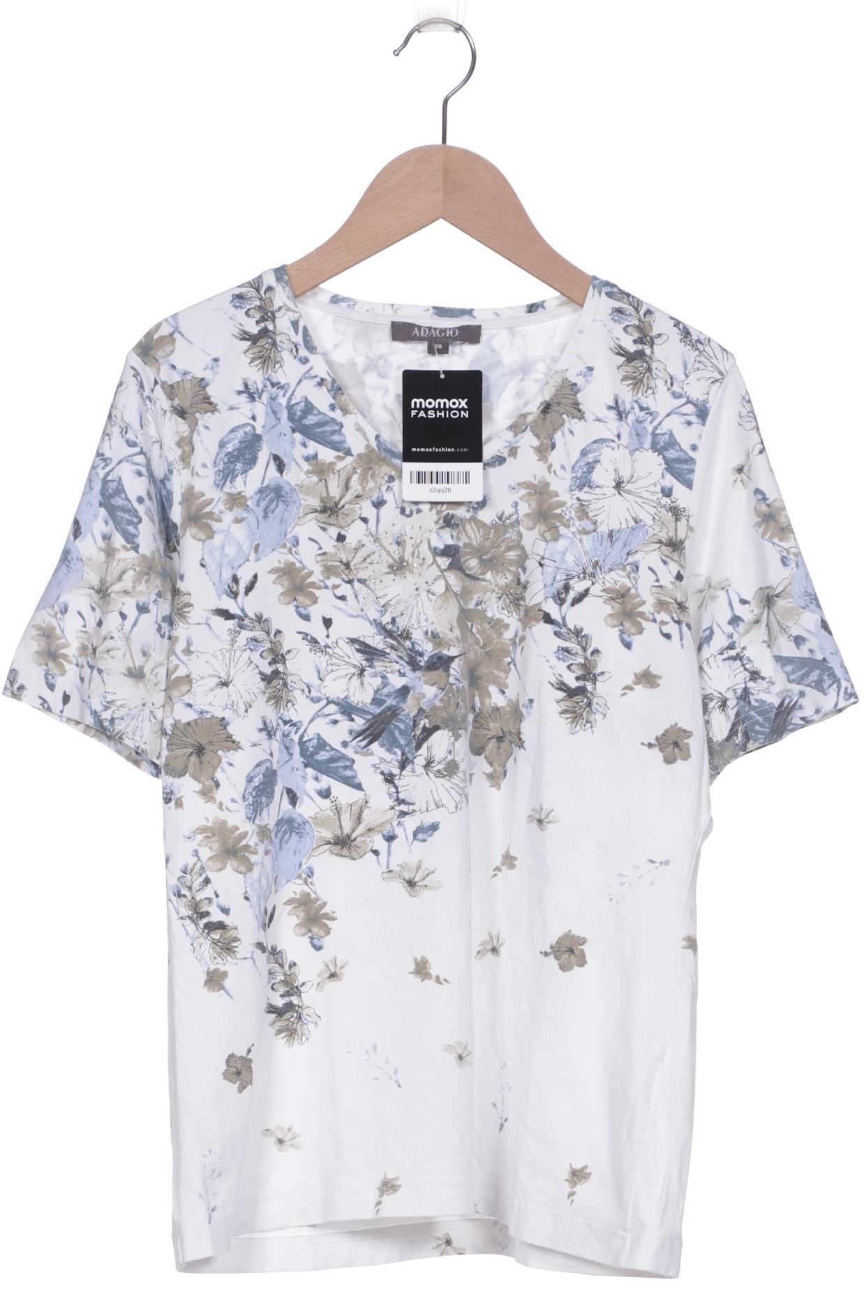 

Adagio Italia Damen T-Shirt, weiß, Gr. 38