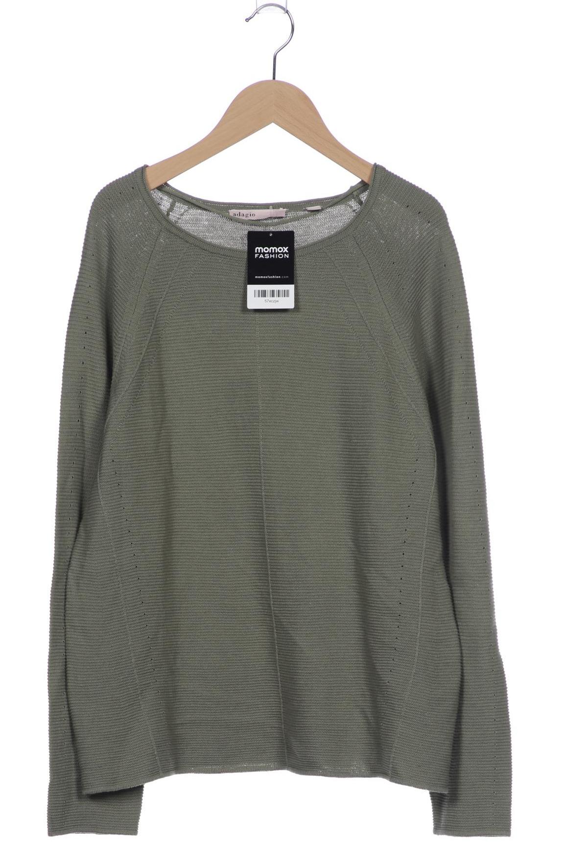 

Adagio Italia Damen Pullover, grün, Gr. 44