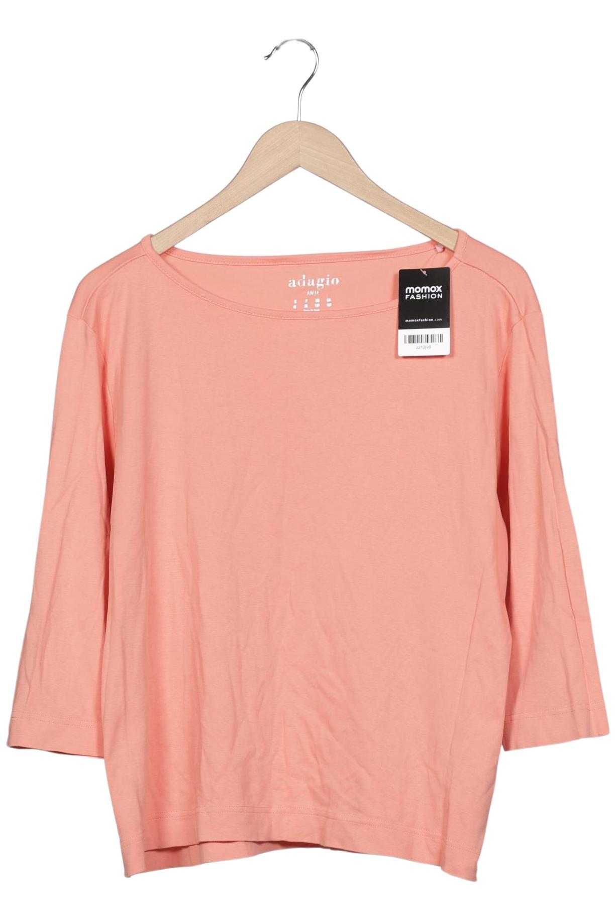 

Adagio Italia Damen Langarmshirt, pink, Gr. 48