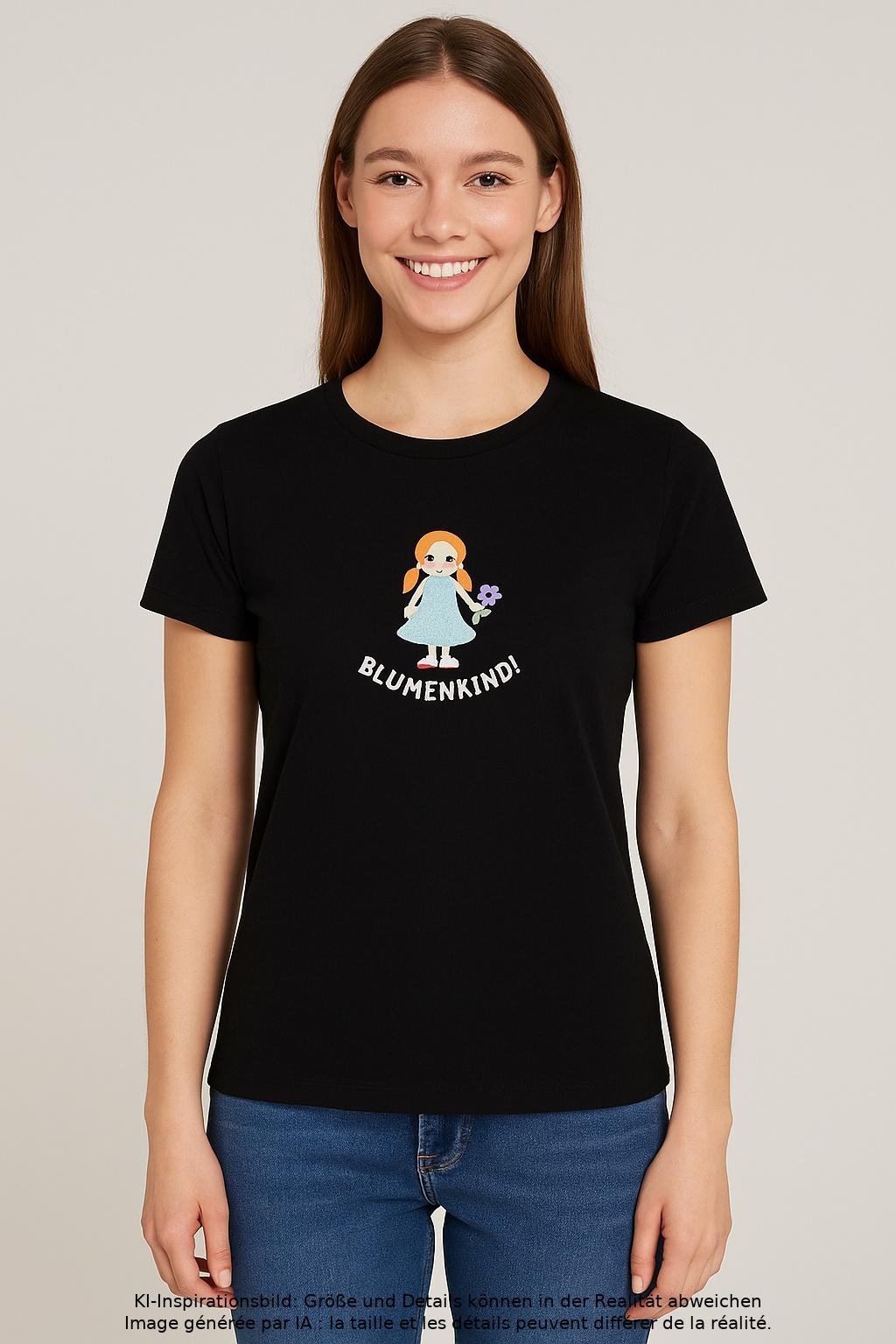 

Adelheid Damen T-Shirt, schwarz, Gr. 38