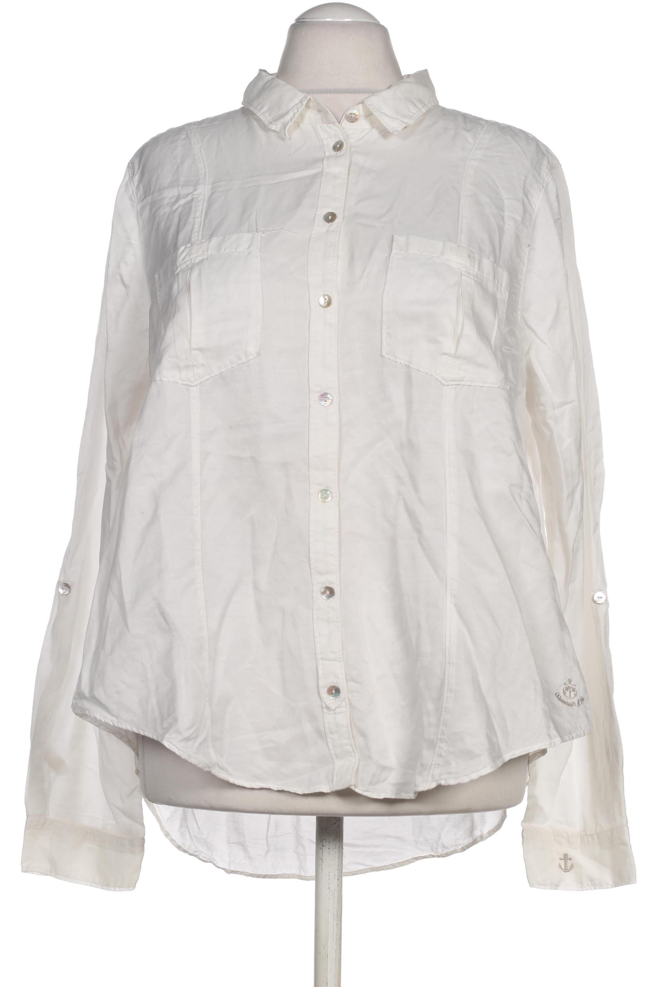 

Adenauer & Co Damen Bluse, weiß, Gr.