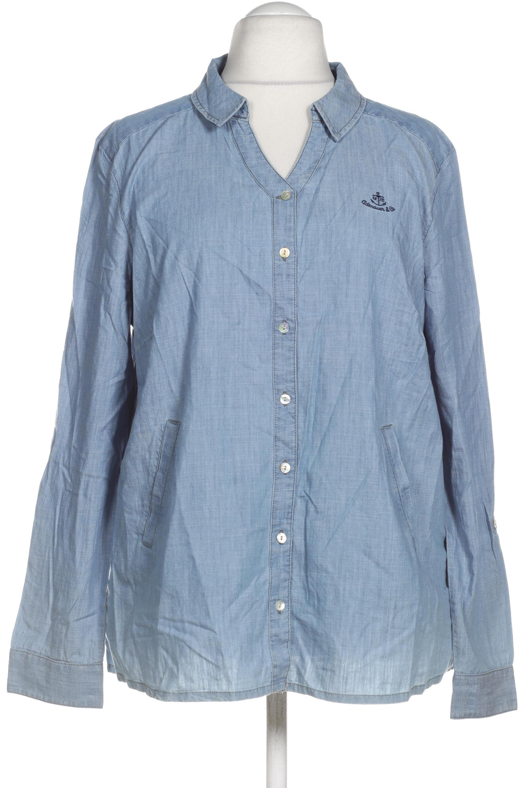 

Adenauer & Co Damen Bluse, blau, Gr.