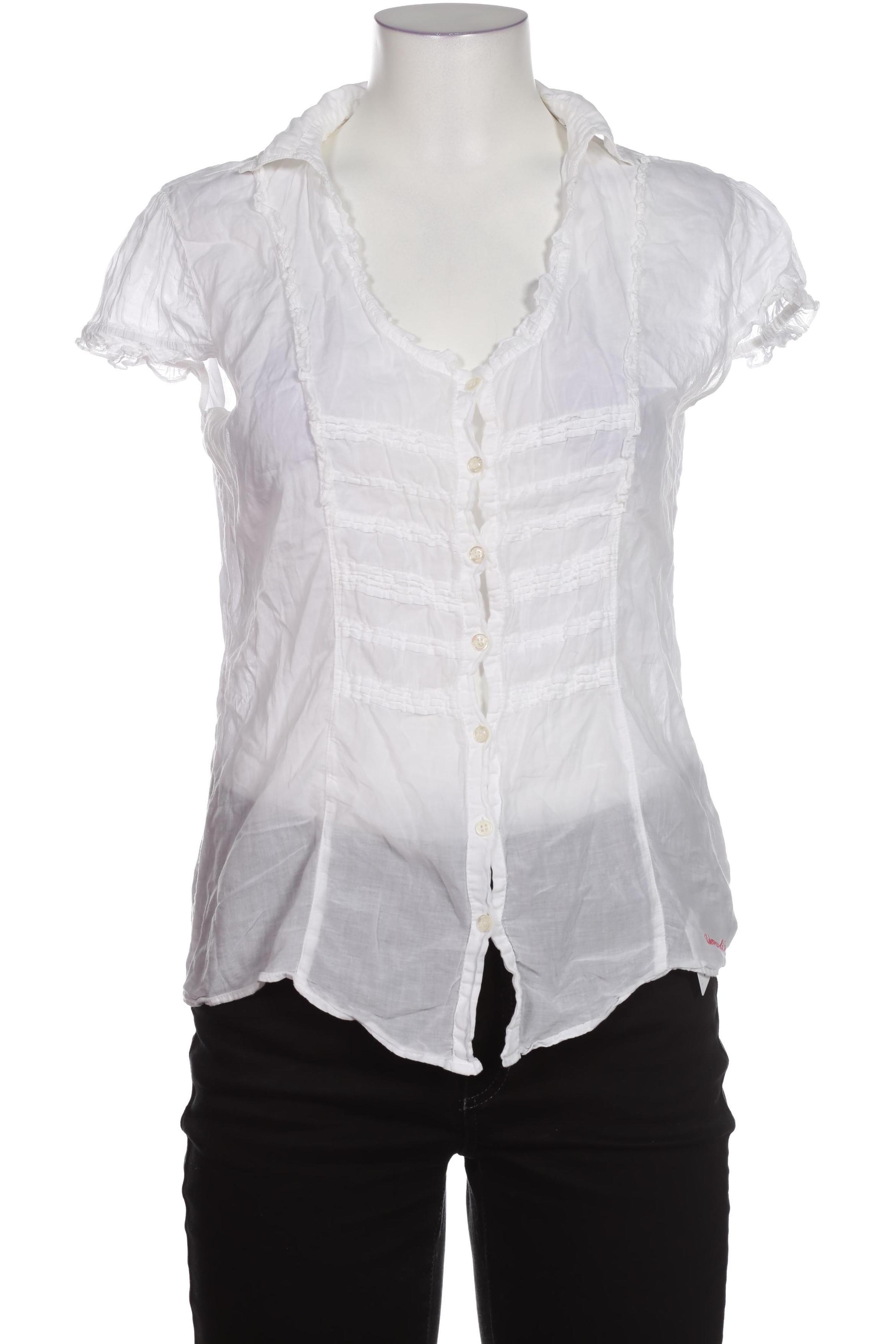 

Adenauer & Co Damen Bluse, weiß, Gr.