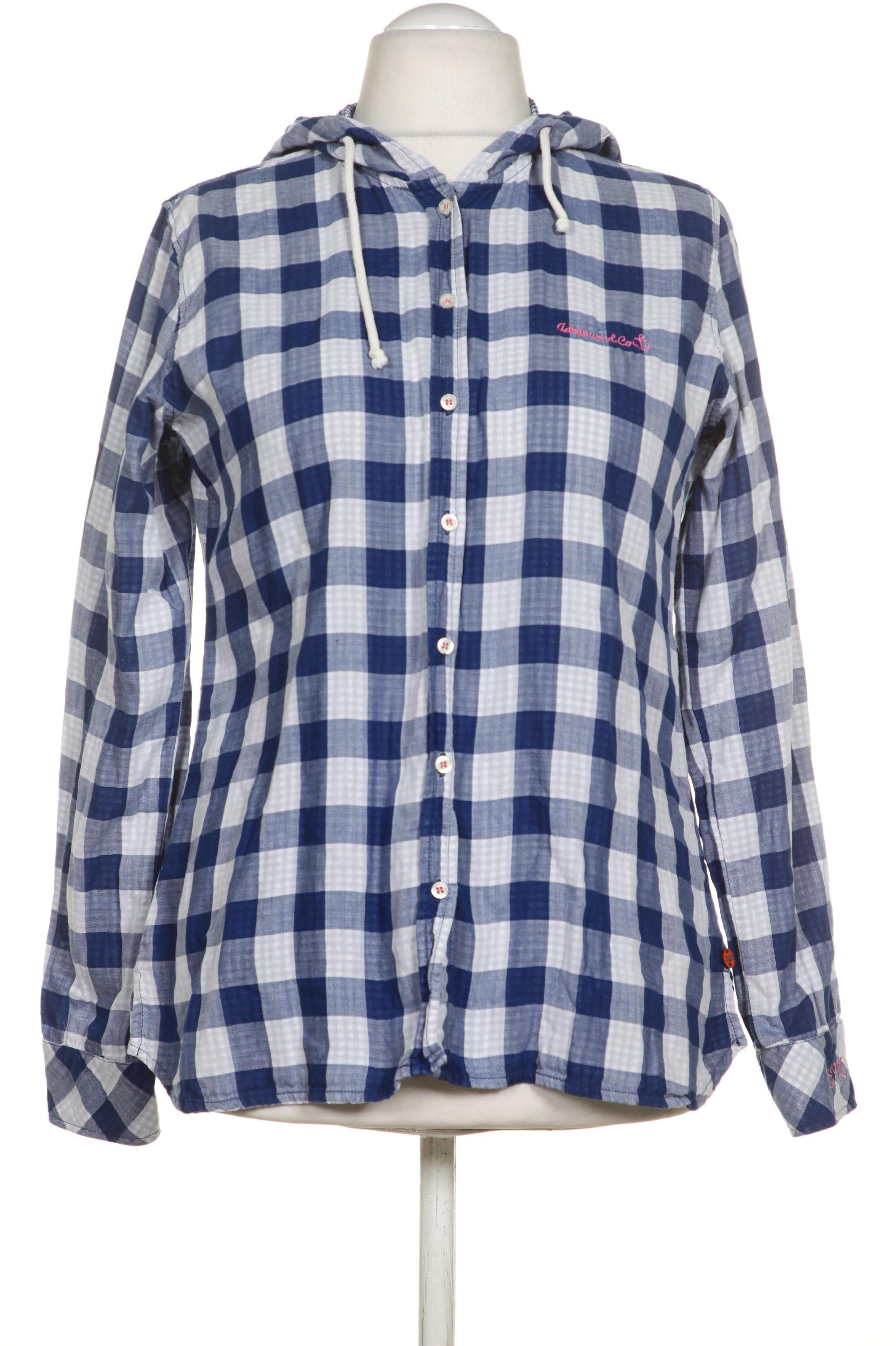 

Adenauer & Co Damen Bluse, blau, Gr.