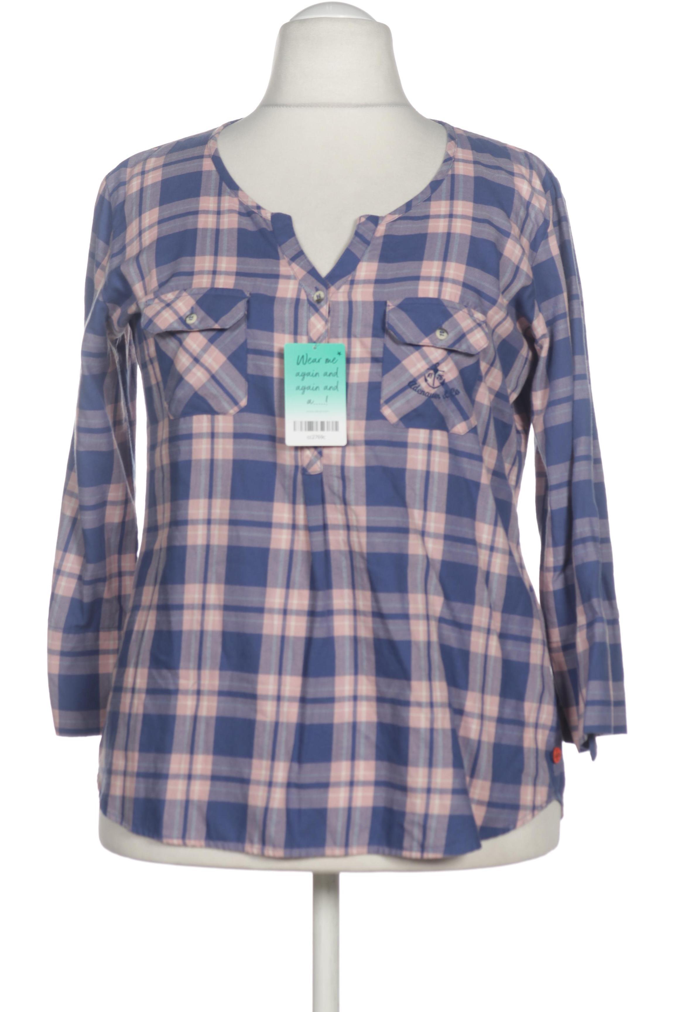 

Adenauer & Co Damen Bluse, blau, Gr.