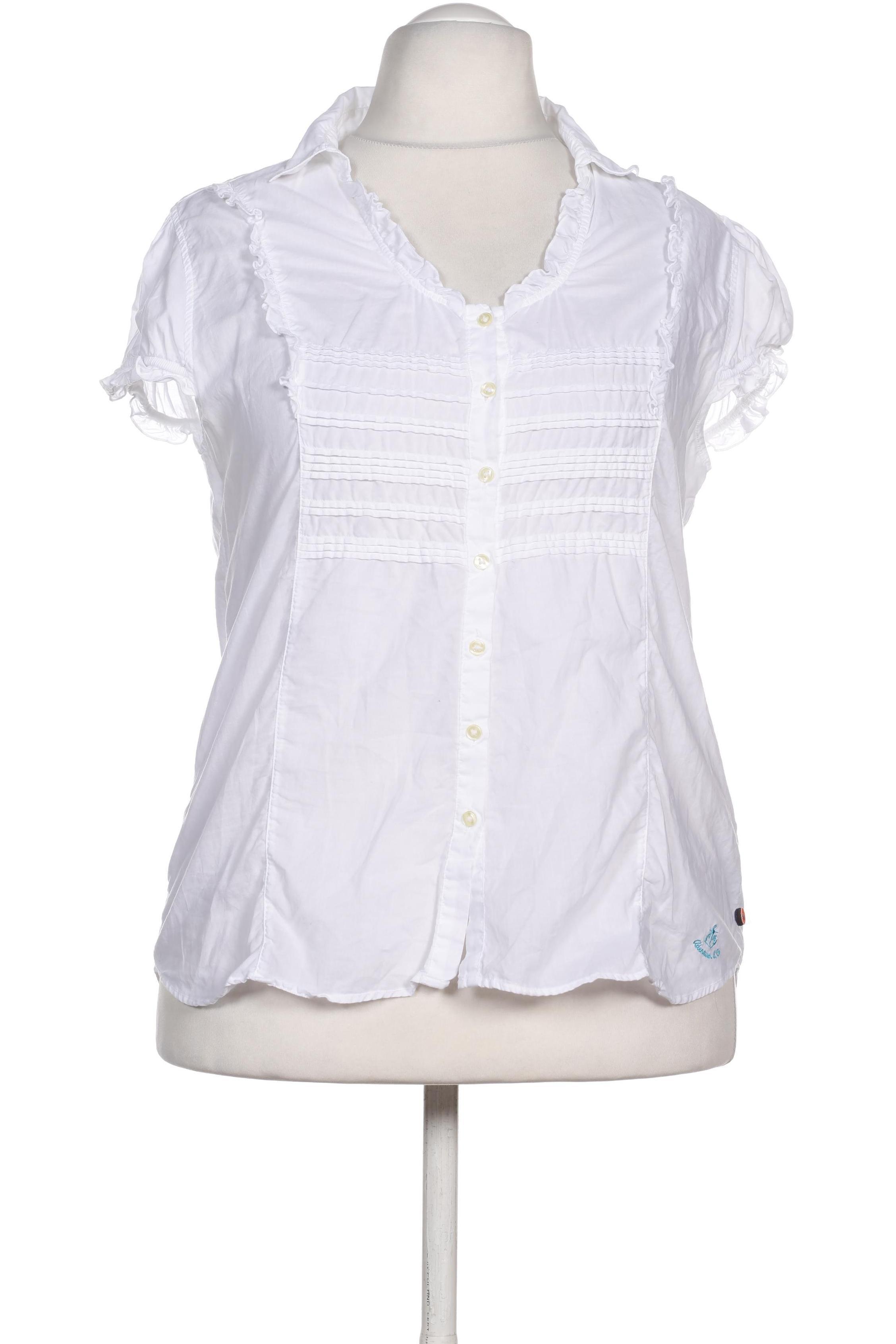 

Adenauer & Co Damen Bluse, weiß, Gr.
