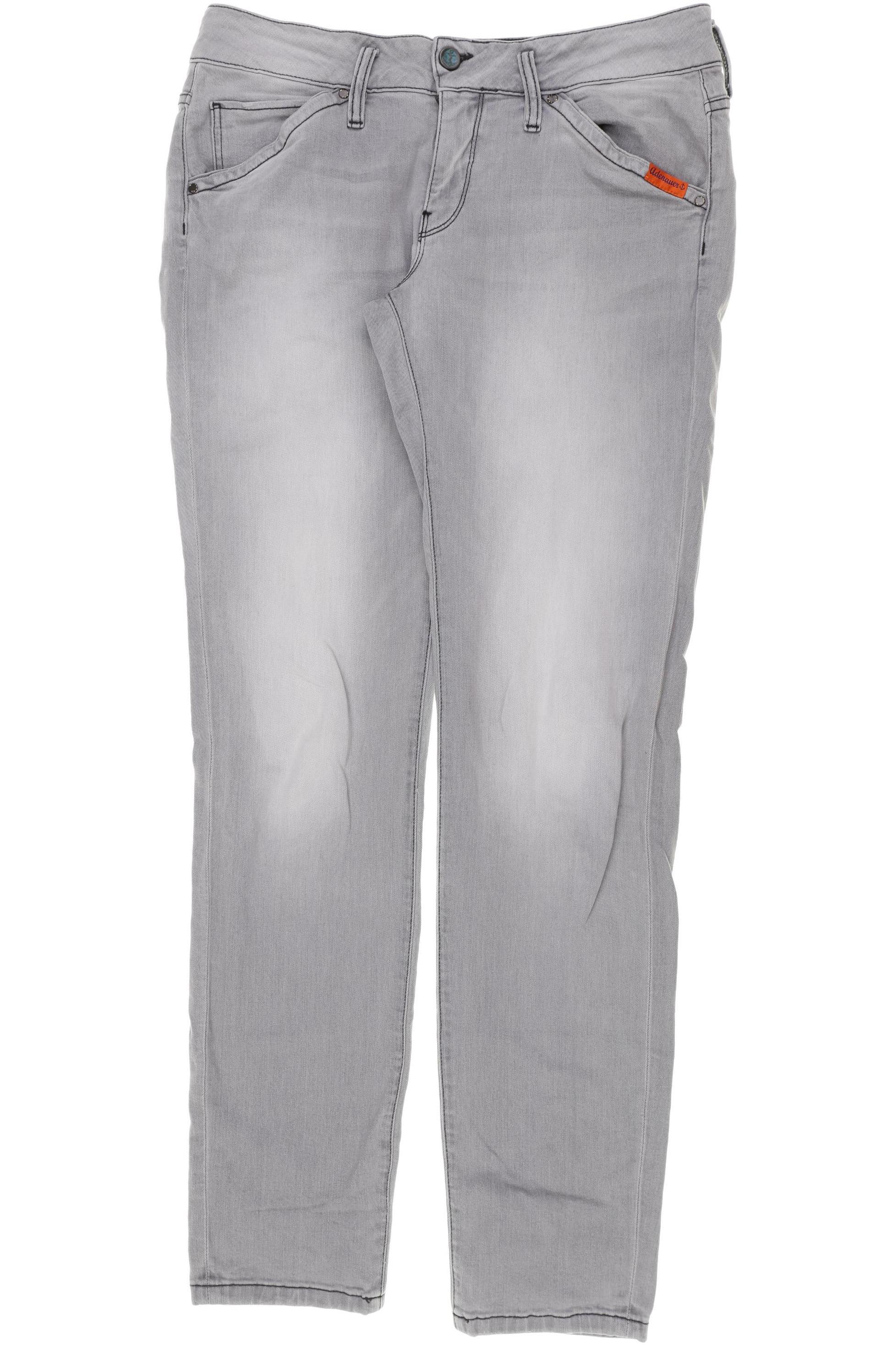 

Adenauer & Co Damen Jeans, grau, Gr. 30