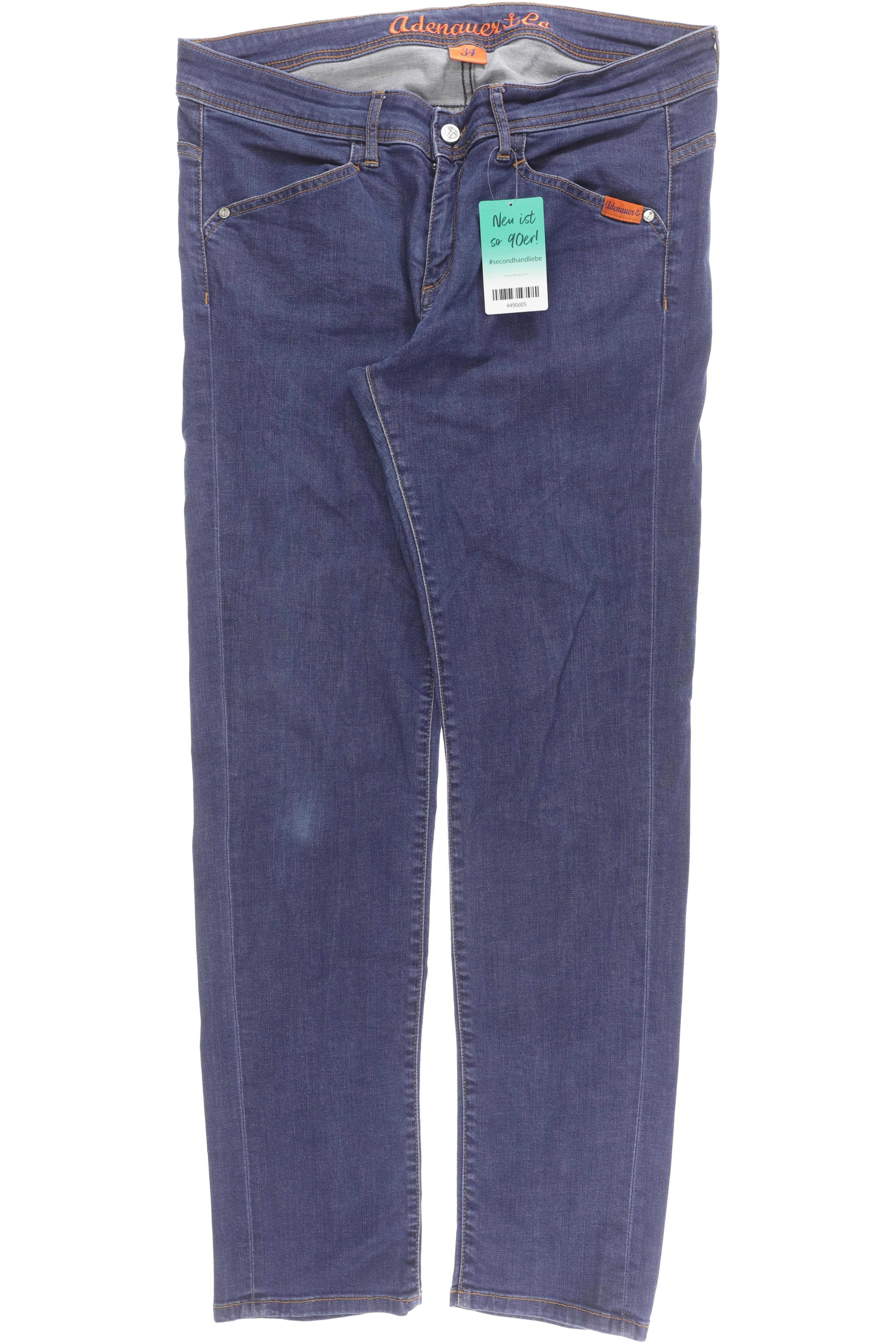 

Adenauer & Co Damen Jeans, blau, Gr. 34