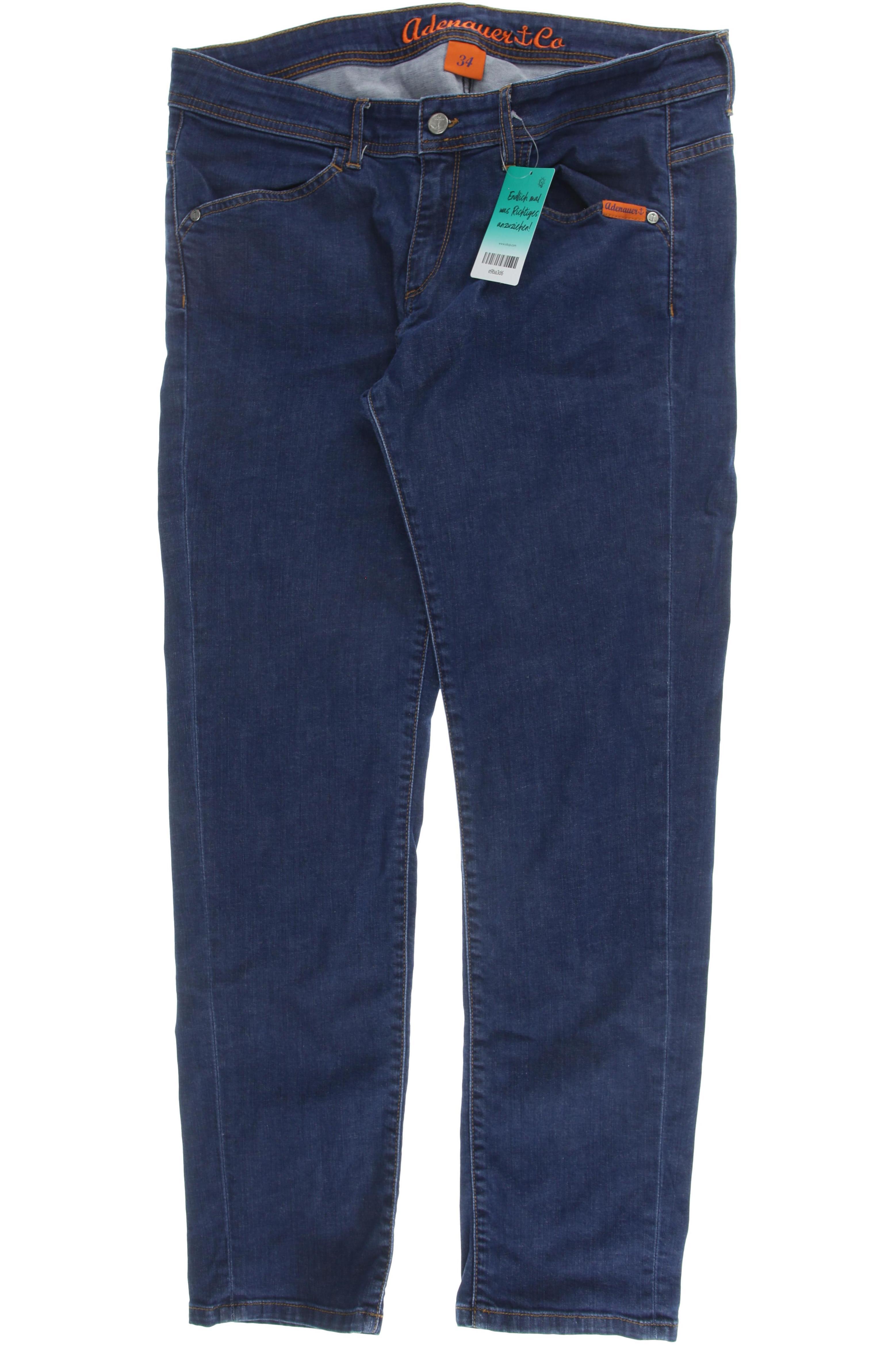 

Adenauer & Co Damen Jeans, blau, Gr. 34