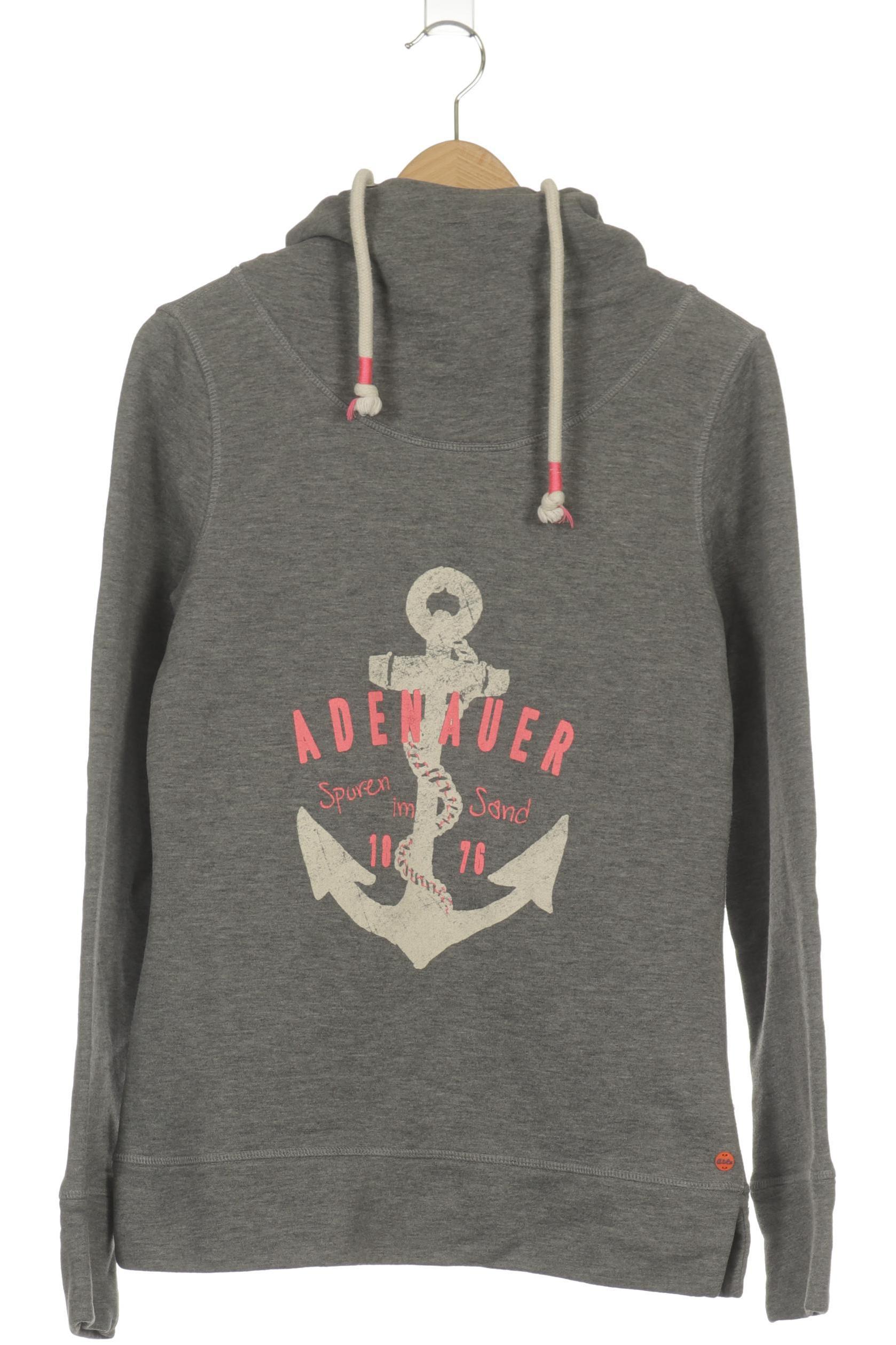 

Adenauer & Co Damen Kapuzenpullover, grau, Gr.