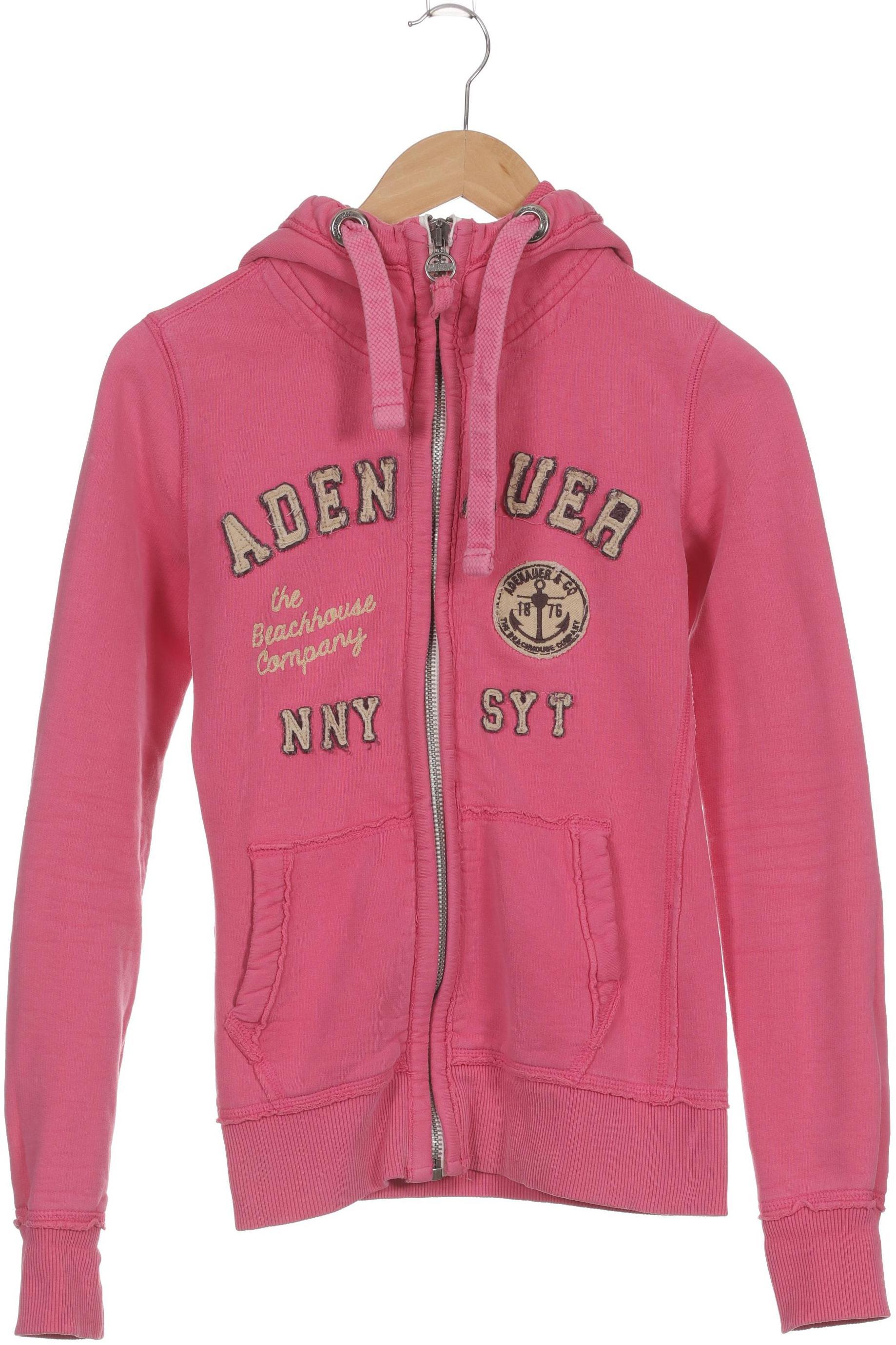 

Adenauer & Co Damen Kapuzenpullover, pink, Gr.