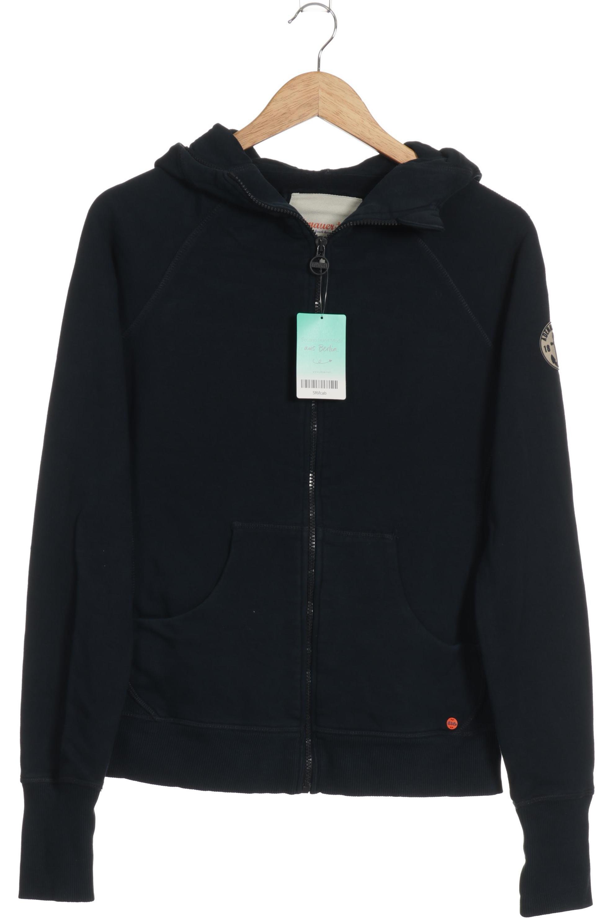 

Adenauer & Co Damen Kapuzenpullover, blau, Gr.