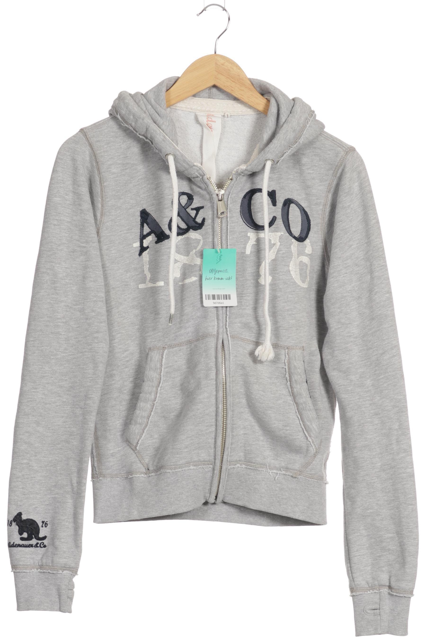 

Adenauer & Co Damen Kapuzenpullover, grau, Gr.