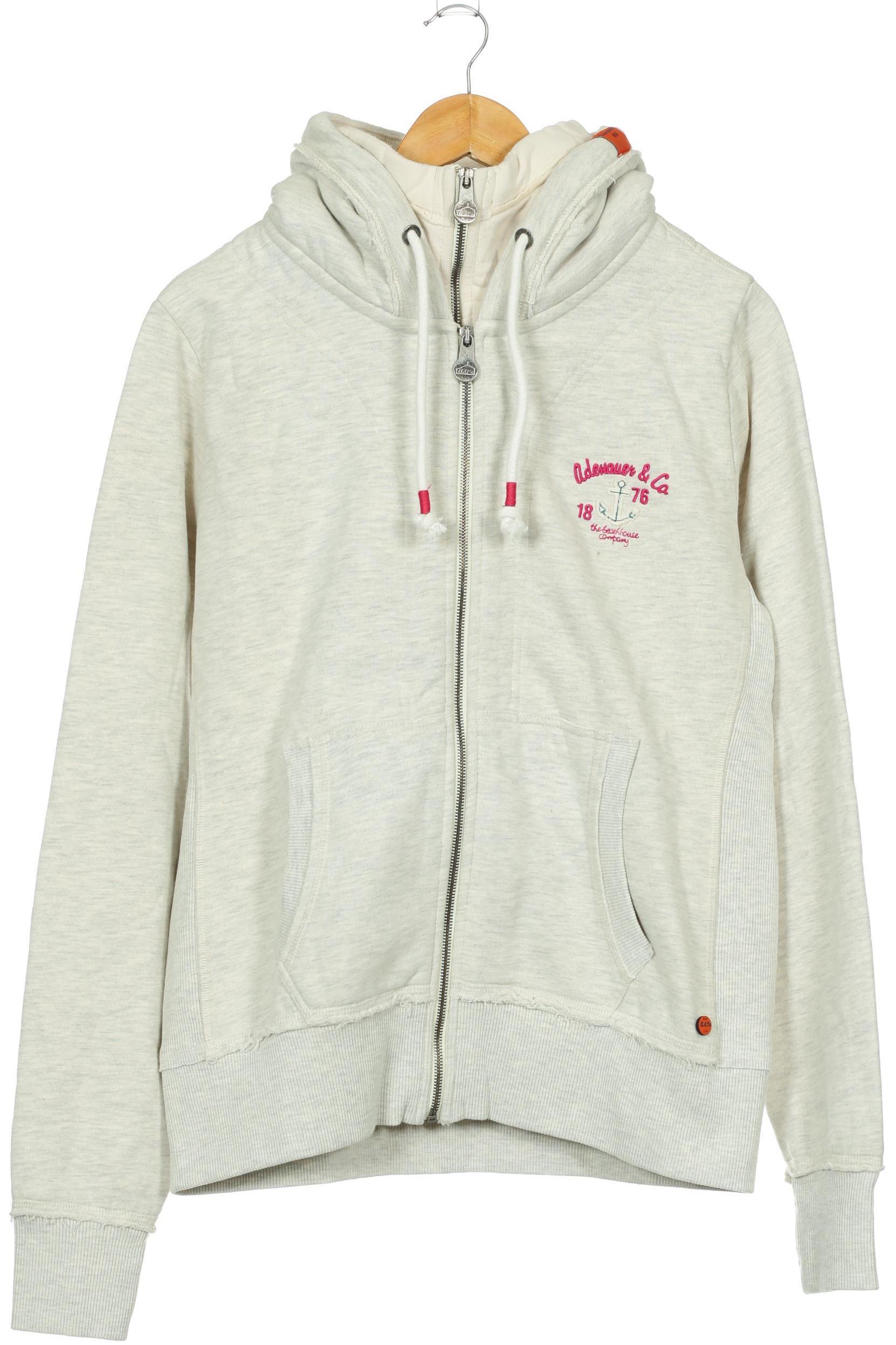 

Adenauer & Co Damen Kapuzenpullover, grau, Gr.