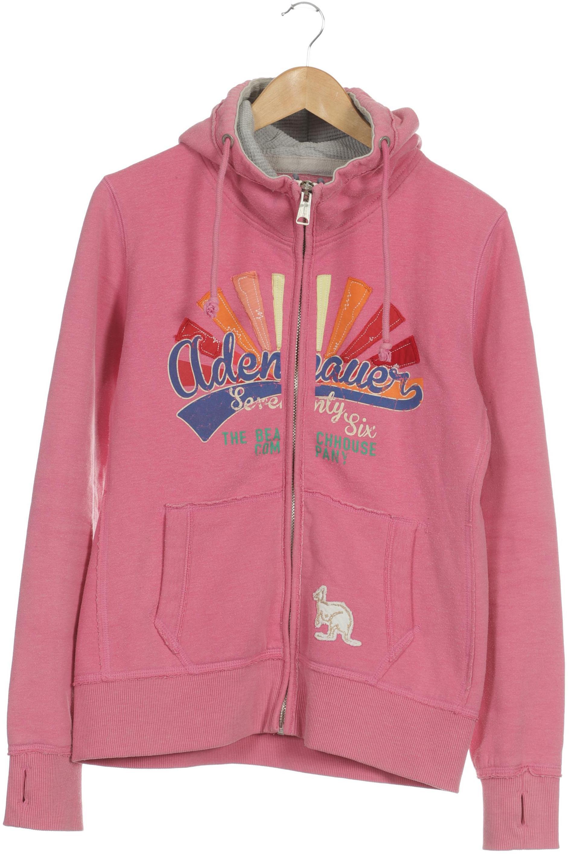 

Adenauer & Co Damen Kapuzenpullover, pink, Gr.