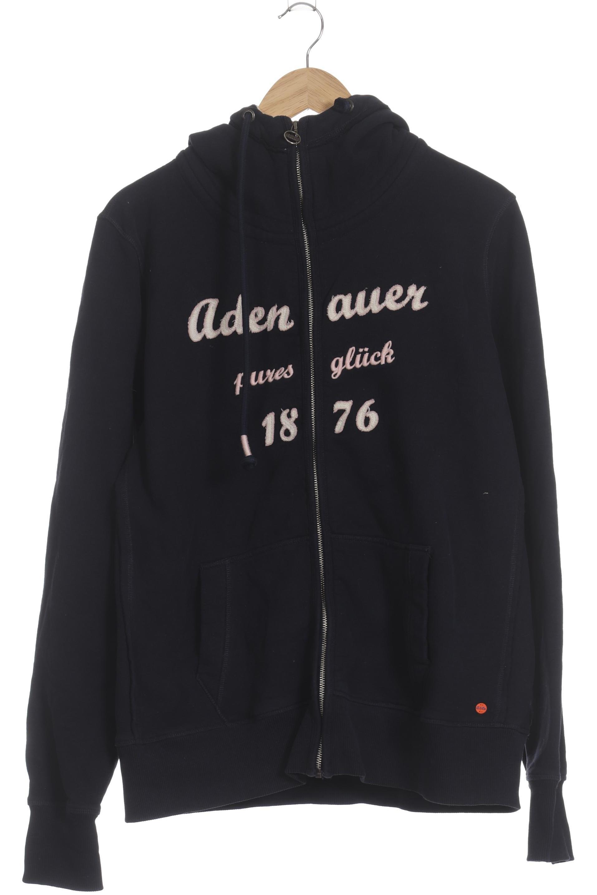 

Adenauer & Co Damen Kapuzenpullover, blau, Gr.