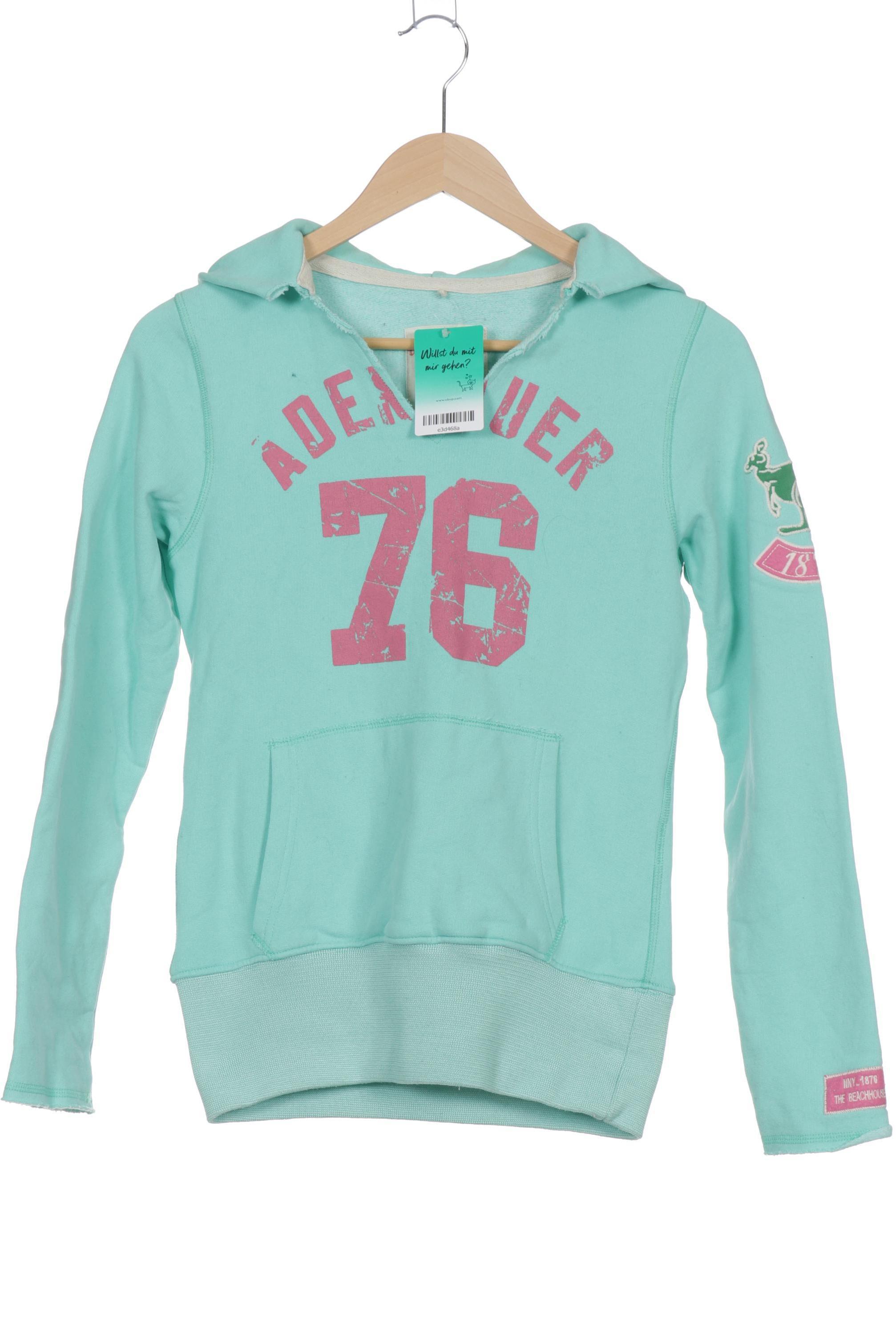 

Adenauer & Co Damen Kapuzenpullover, grün, Gr.