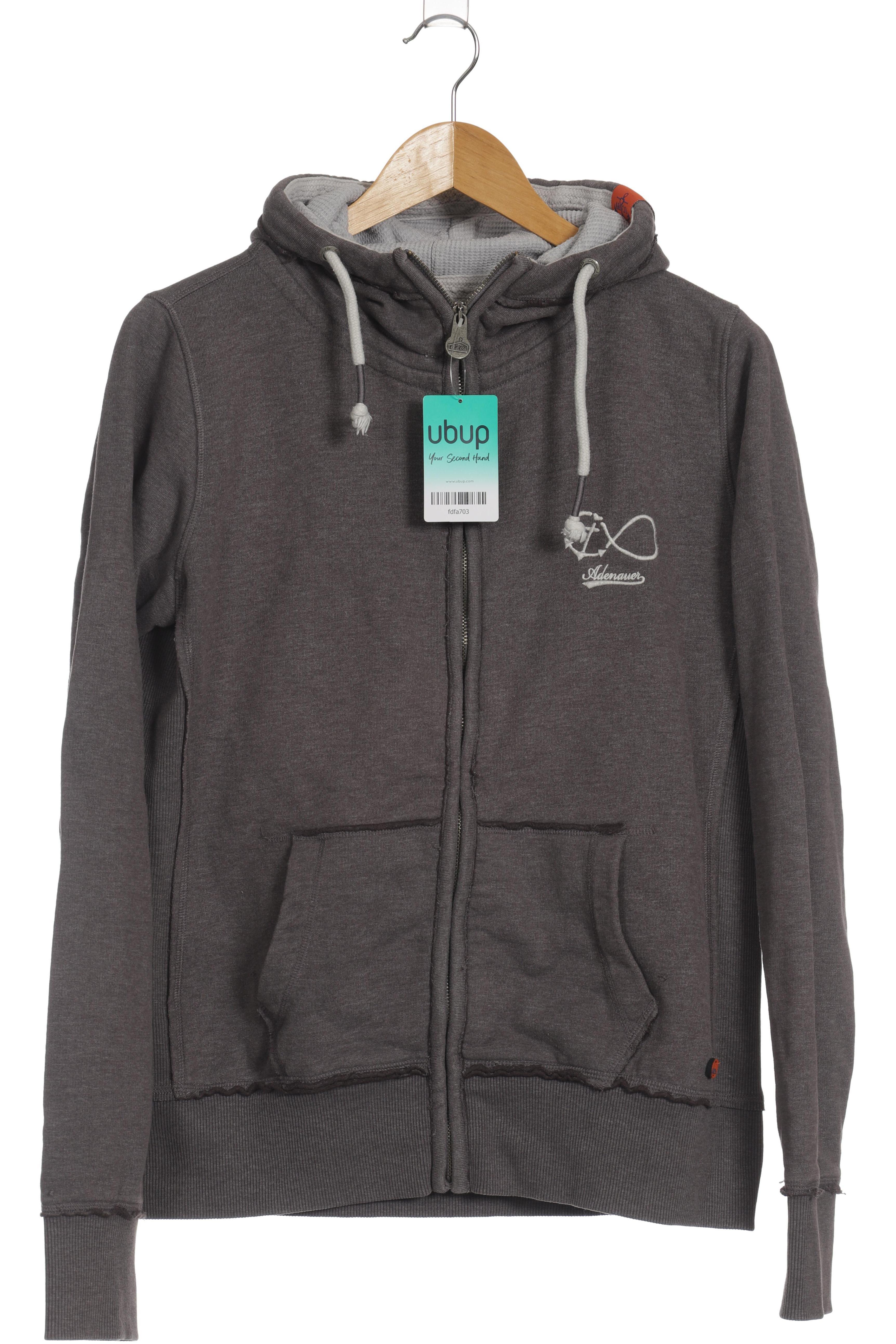 

Adenauer & Co Damen Kapuzenpullover, grau, Gr.