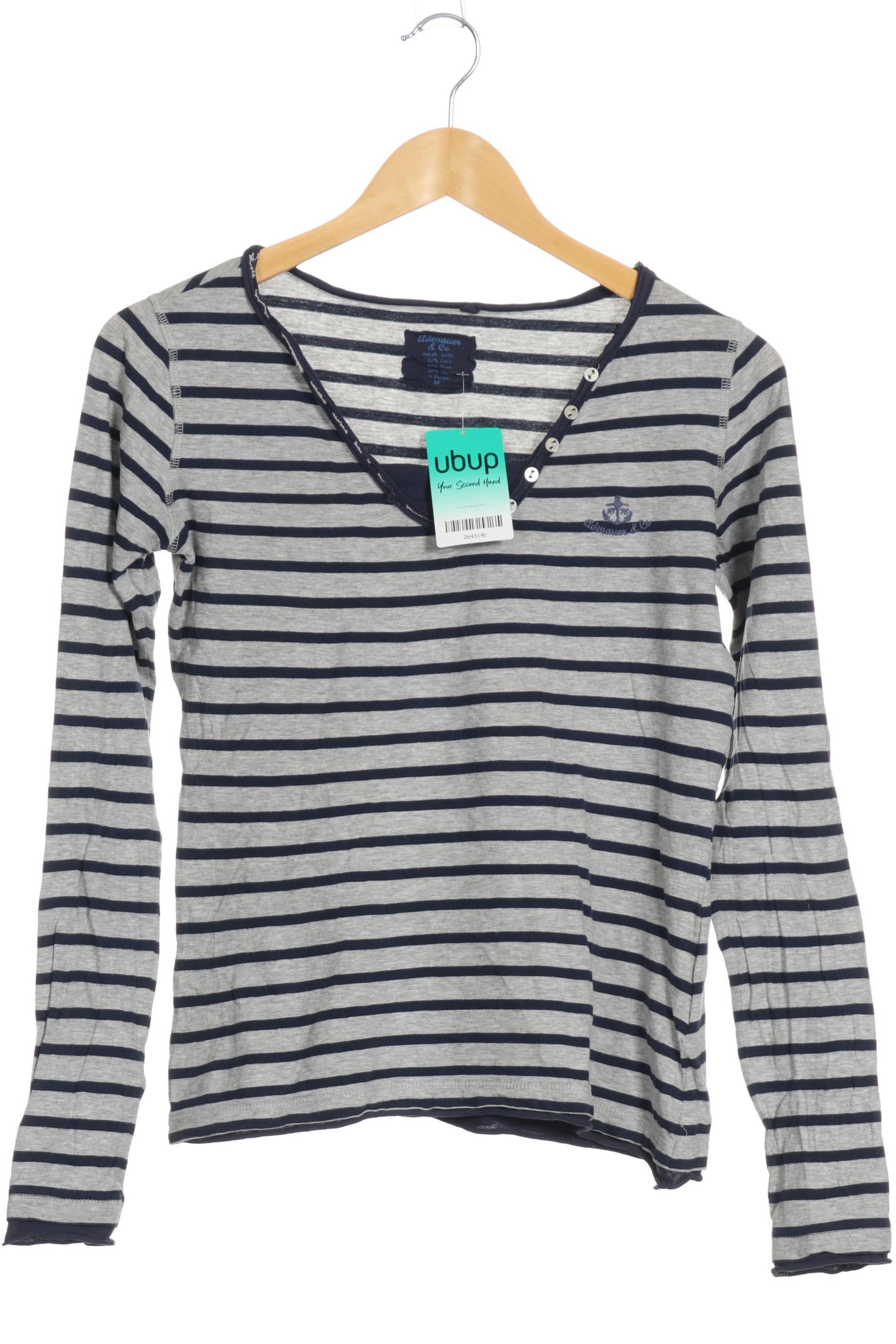 

Adenauer & Co Damen Langarmshirt, grau, Gr.