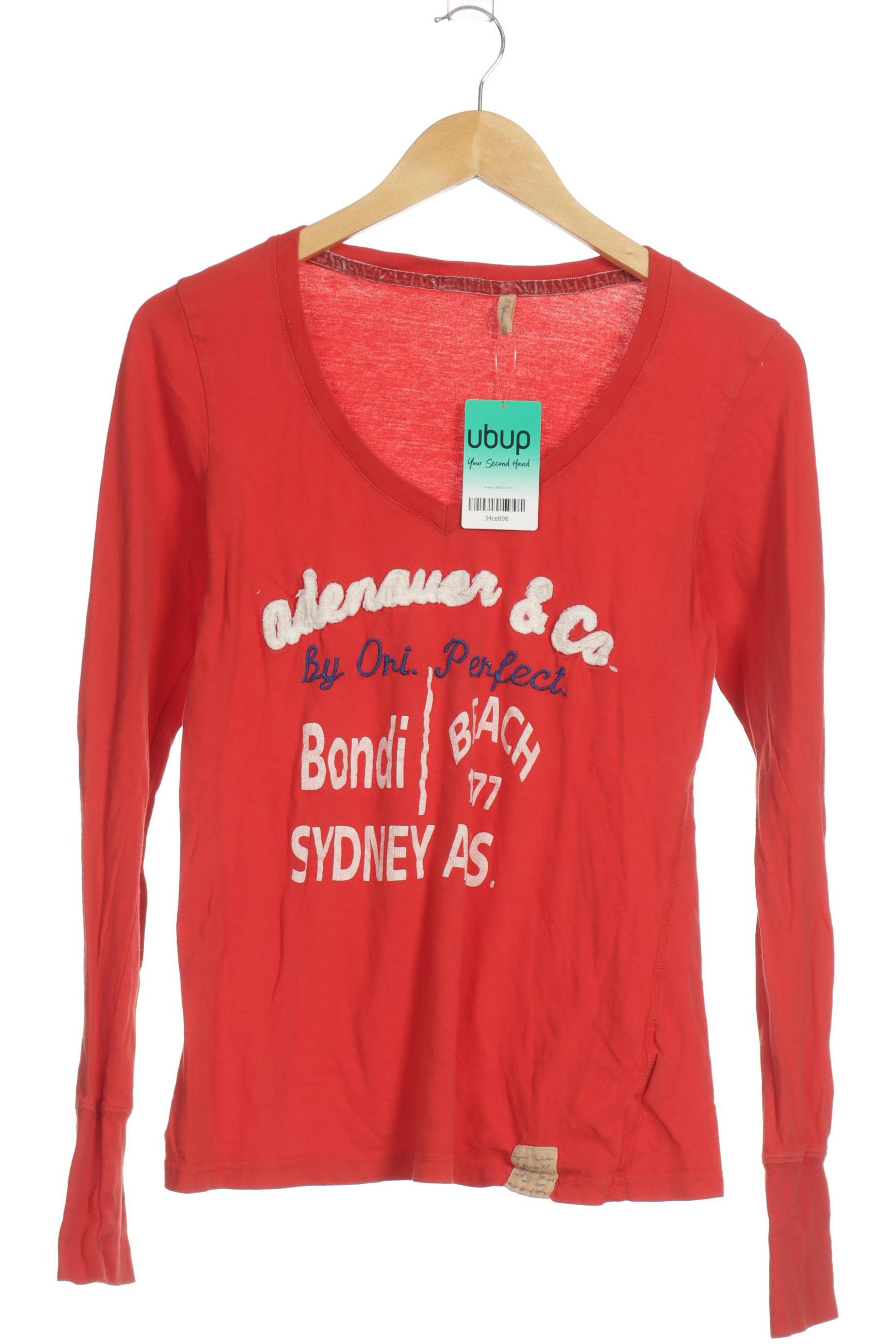 

Adenauer & Co Damen Langarmshirt, rot, Gr.