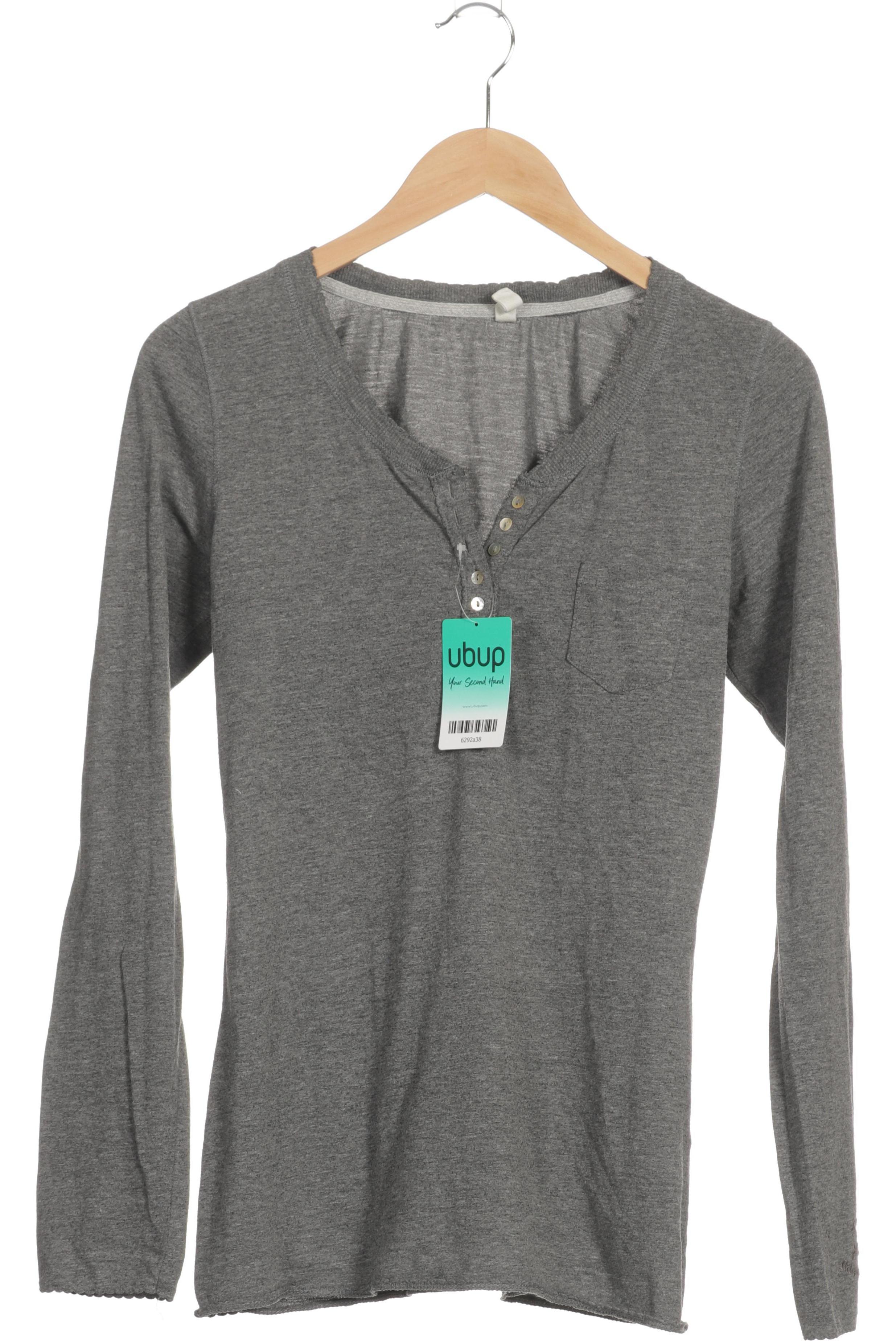 

Adenauer & Co Damen Langarmshirt, grau, Gr.