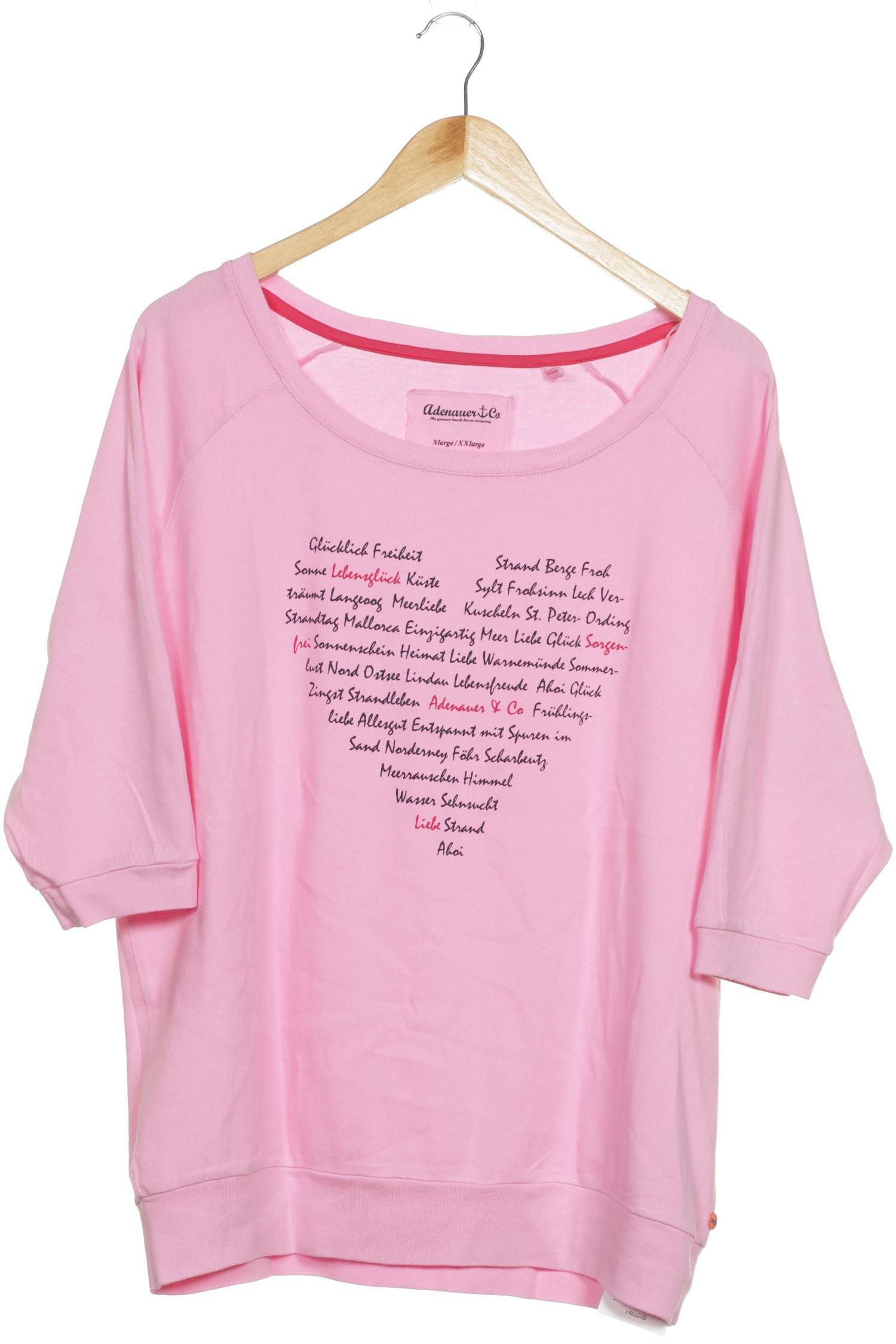 

Adenauer & Co Damen Sweatshirt, pink, Gr.