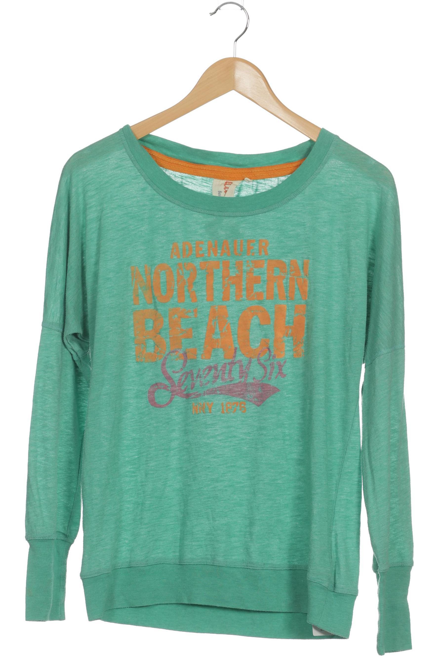 

Adenauer & Co Damen Langarmshirt, türkis, Gr.