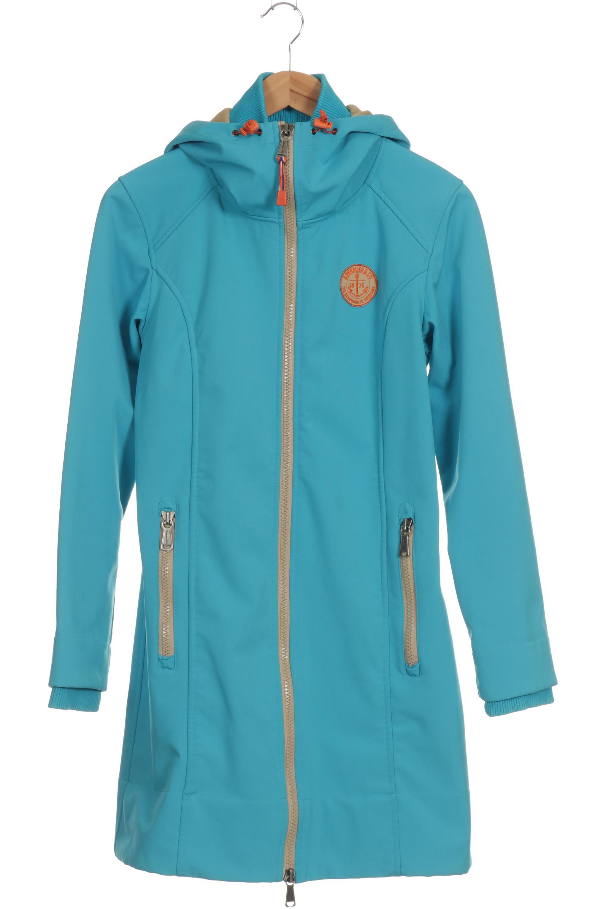 

Adenauer & Co Damen Mantel, blau, Gr.