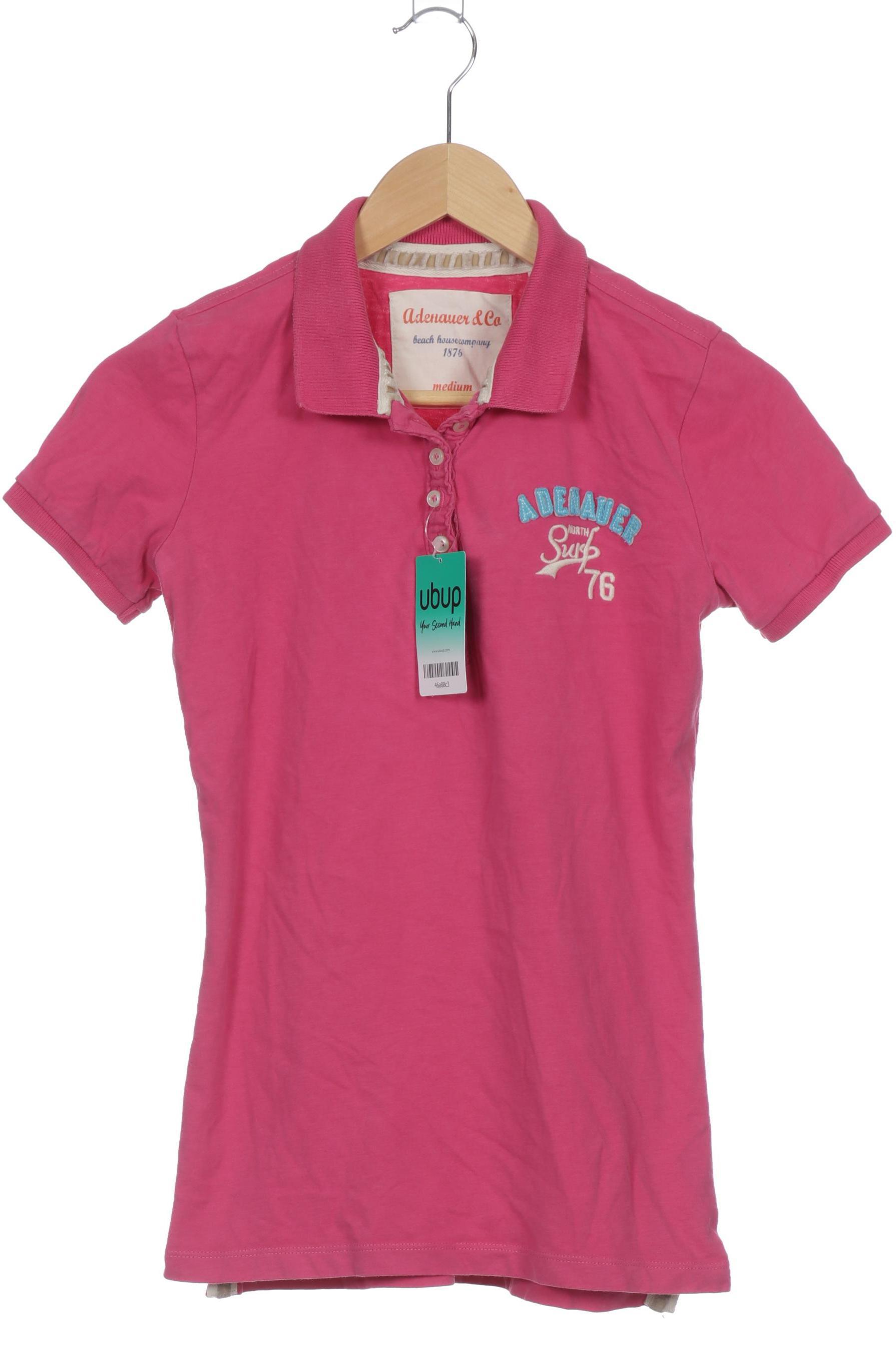 

Adenauer & Co Damen Poloshirt, pink, Gr.