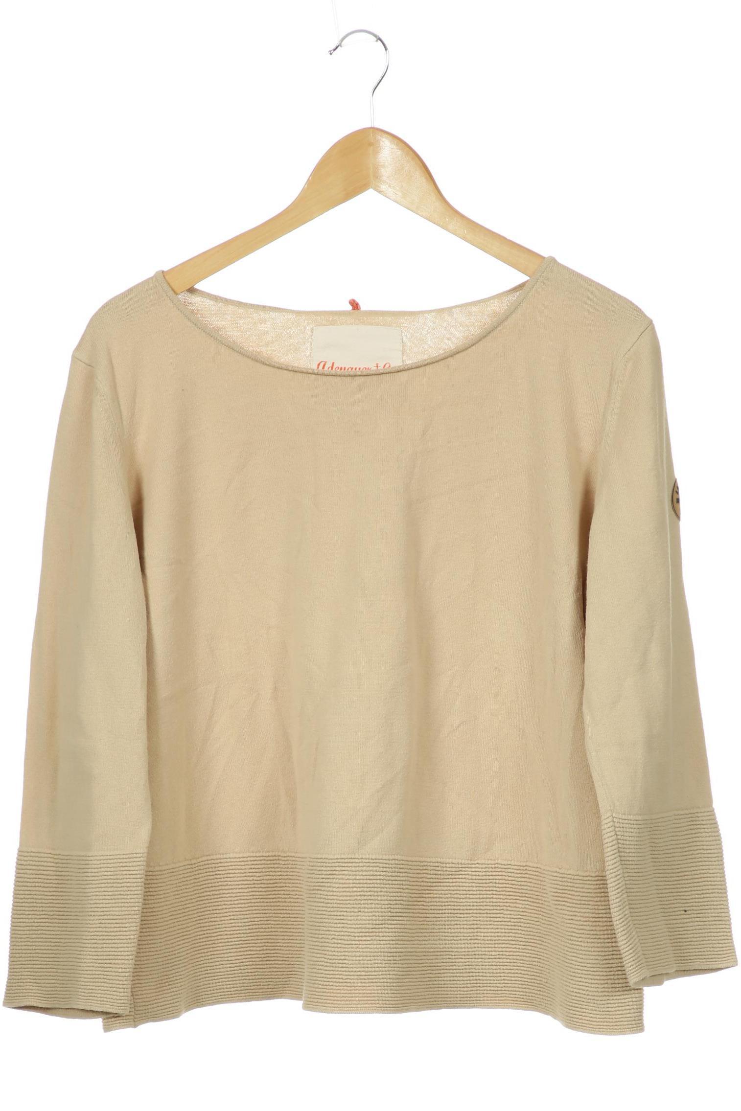 

Adenauer & Co Damen Pullover, beige, Gr.