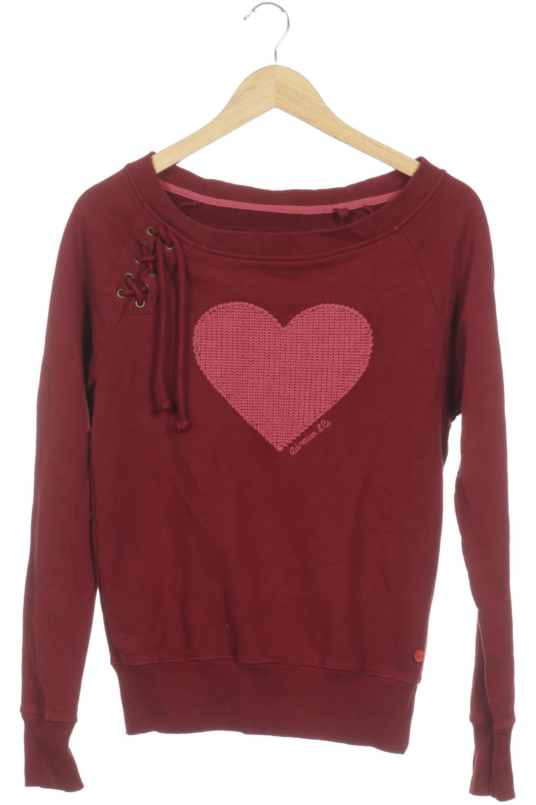 

Adenauer & Co Damen Sweatshirt, rot, Gr.