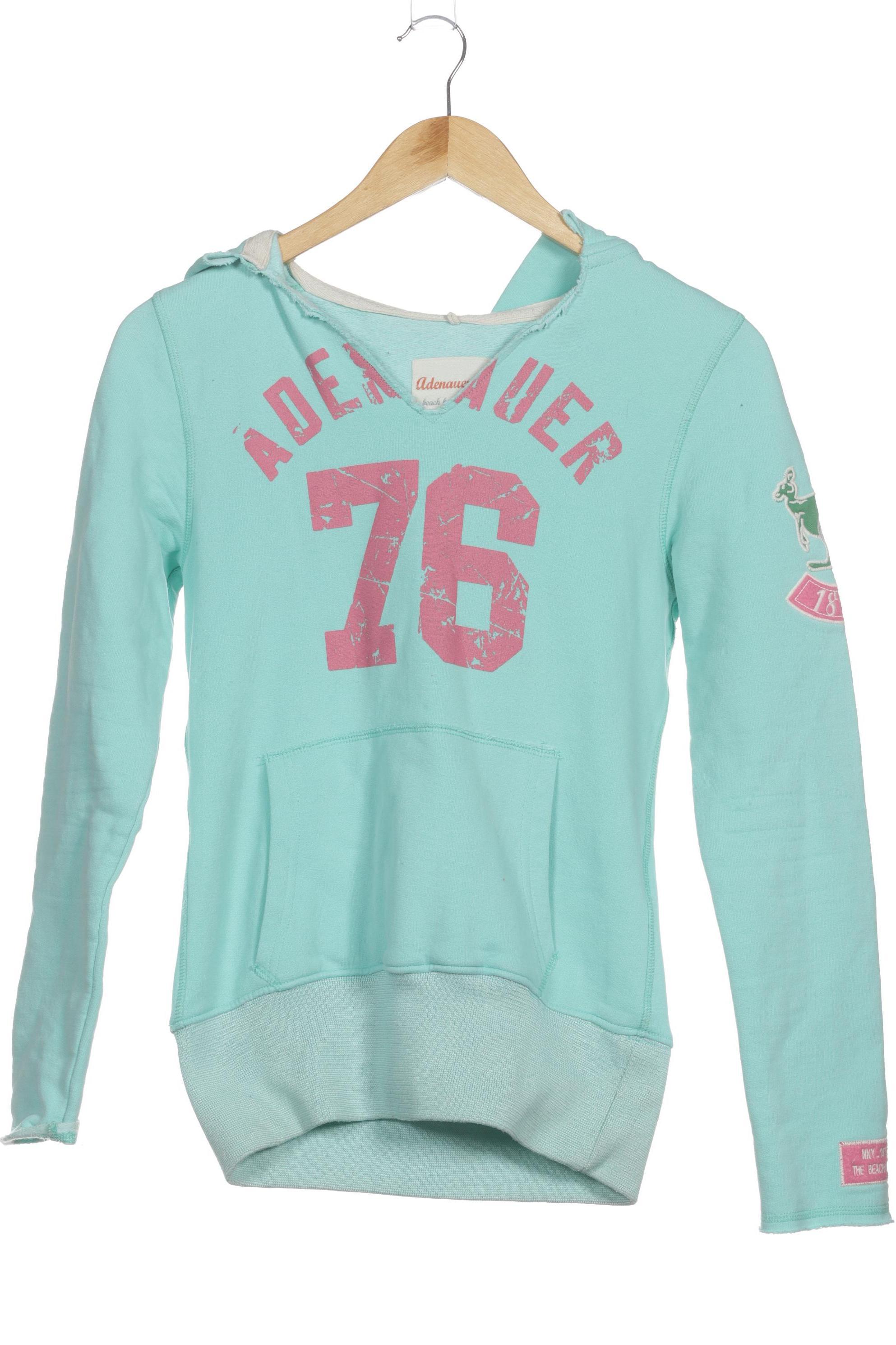 

Adenauer & Co Damen Kapuzenpullover, türkis, Gr.